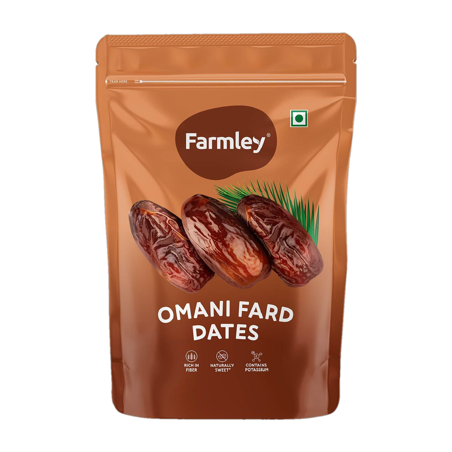 Image of Date Farm Palm Royale Dates, 100% Natural khajur, No Added Sugar, Rich in Fibre - Dry Dates (3 x 500 g)