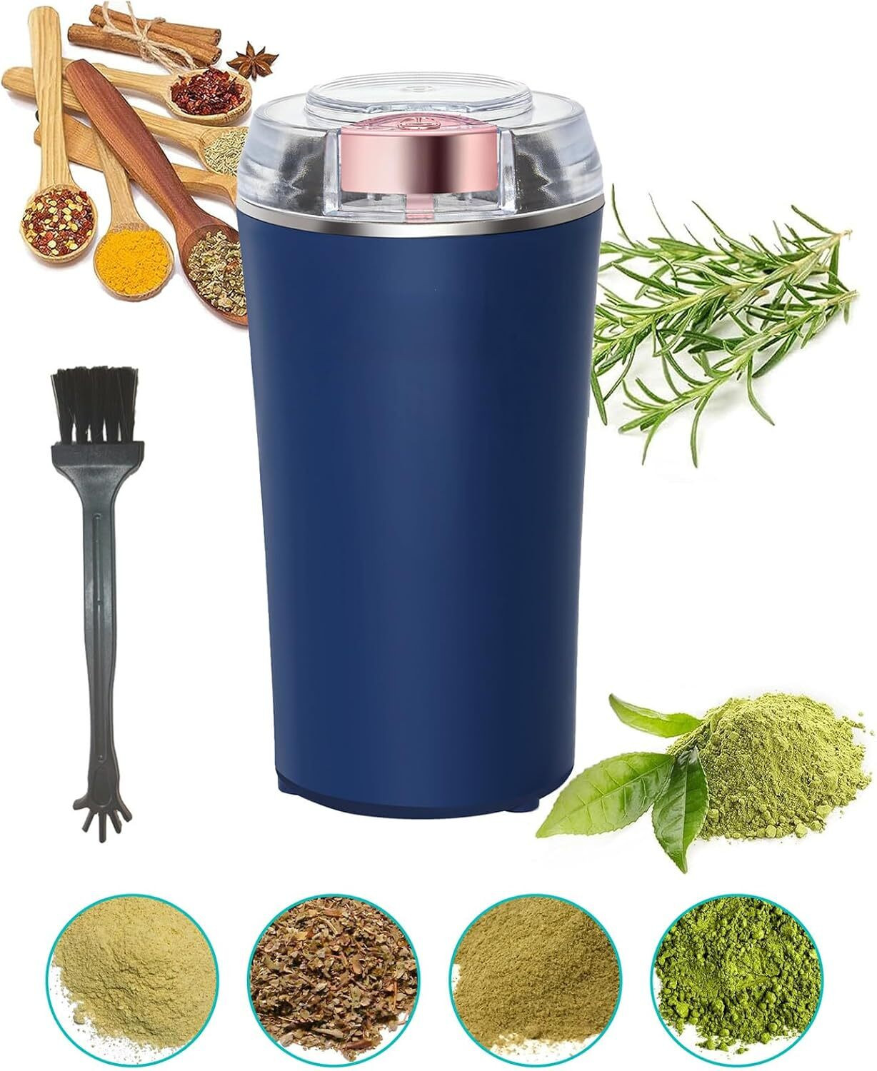Image of HR INTERNATIONAL Portable Blender Electric Juicers Fruit Mixers USB Rechargeable Smoothie Mixer Juicer Jar (500 ml)