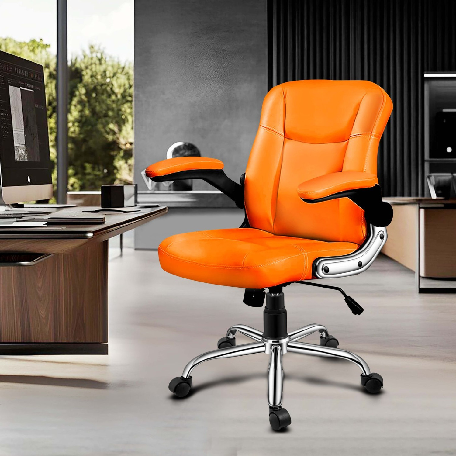 Oakcraft Leatherette Office Executive Chair Price in India - Buy Oakcraft Leatherette Office Executive Chair online at Flipkart.com