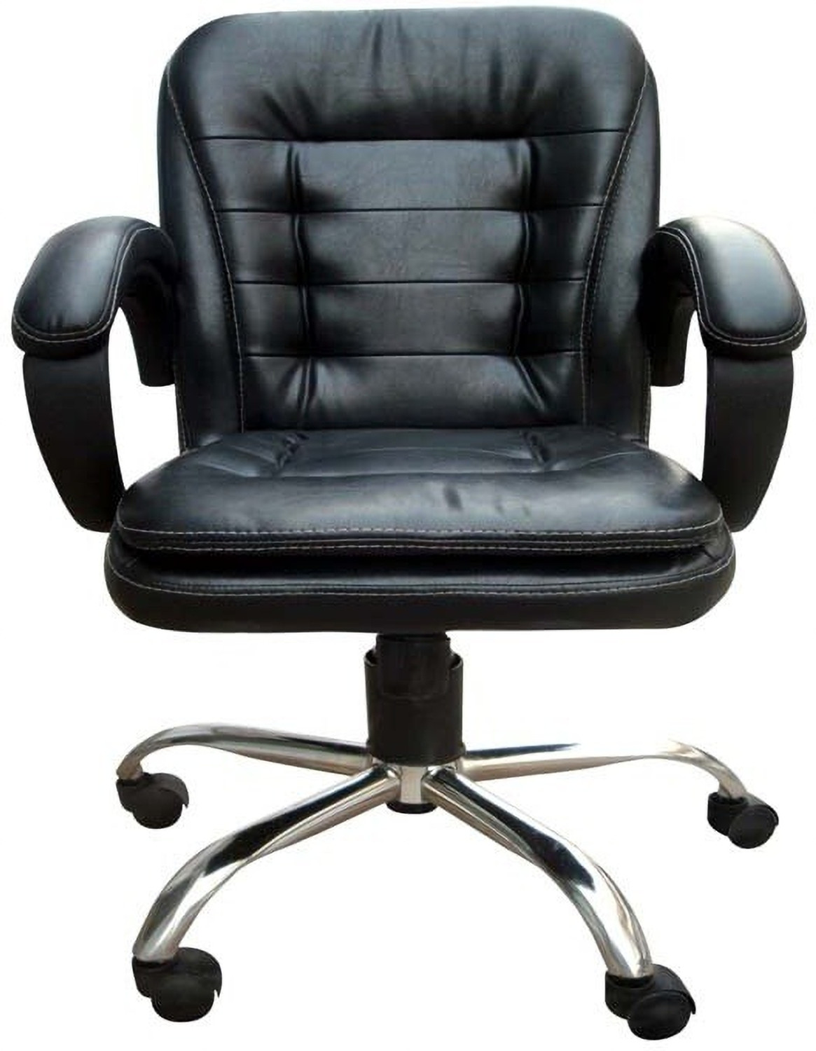 Adiko Adiko smart office chair in black Leatherette Office Arm Chair Price in India - Buy Adiko Adiko smart office chair in black Leatherette Office Arm Chair online at Flipkart.com