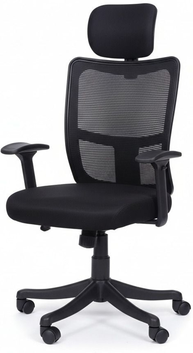 Image of NITYAM Office | Gamming | Study | Meeting Chair For Work From Home Mesh Office Executive Chair (BLACK, DIY(Do-It-Yourself))