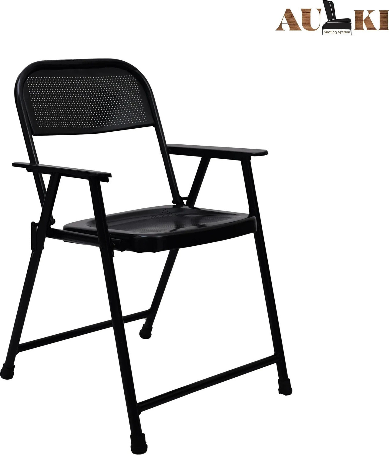 Image of Pace-Innovations Cotton Study Folding Chair (Black, Pre-assembled)