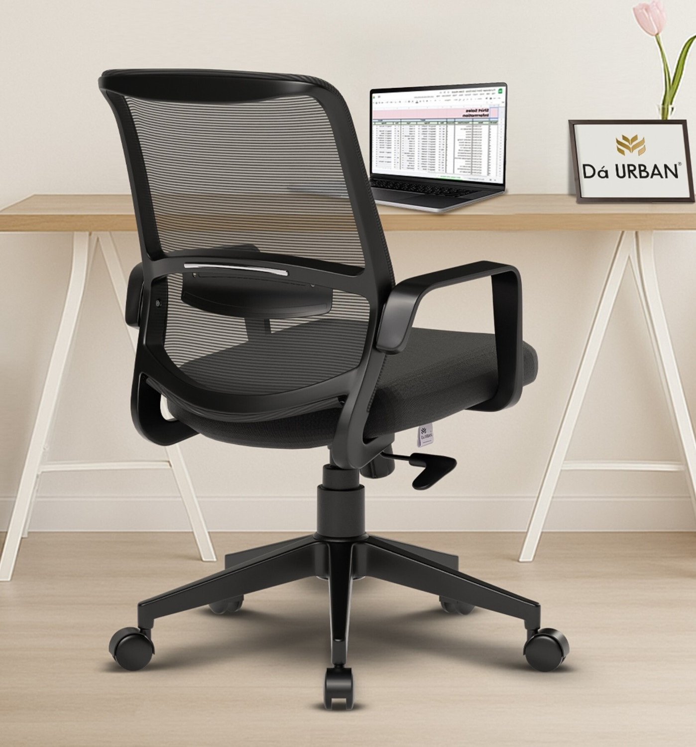 Image of Sapience Mesh Office Executive Chair (black, Optional Installation Available)