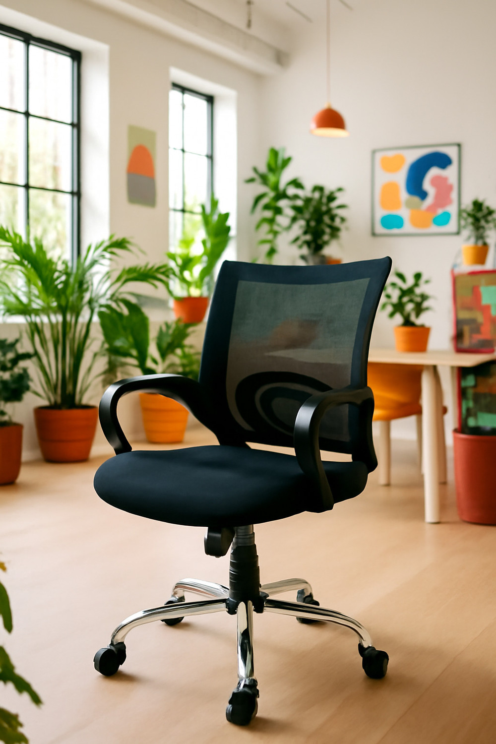Image of Sapience Mesh Office Executive Chair (black, Optional Installation Available)