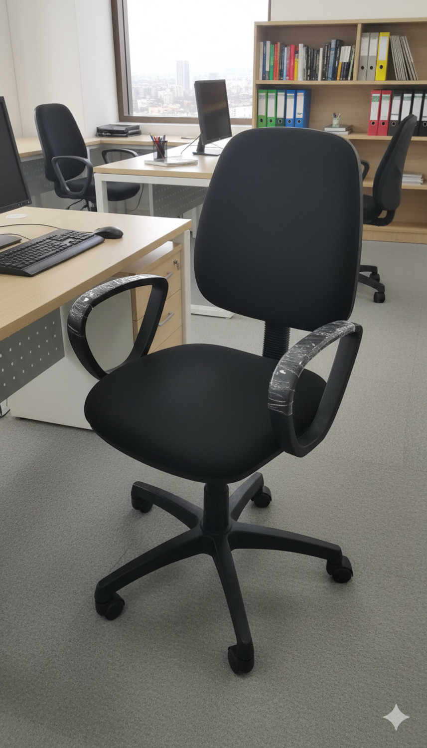 Image of NITYAM Office | Gamming | Study | Meeting Chair For Work From Home Mesh Office Executive Chair (BLACK, DIY(Do-It-Yourself))
