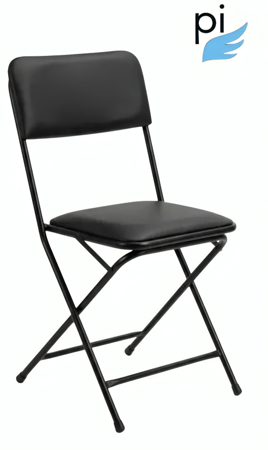 Image of Pace-Innovations Cotton Study Folding Chair (Black, Pre-assembled)