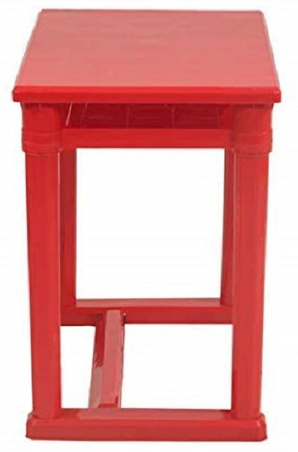 Image of Supreme Plastic Study Table (Free Standing, Finish Color - RED, DIY(Do-It-Yourself))