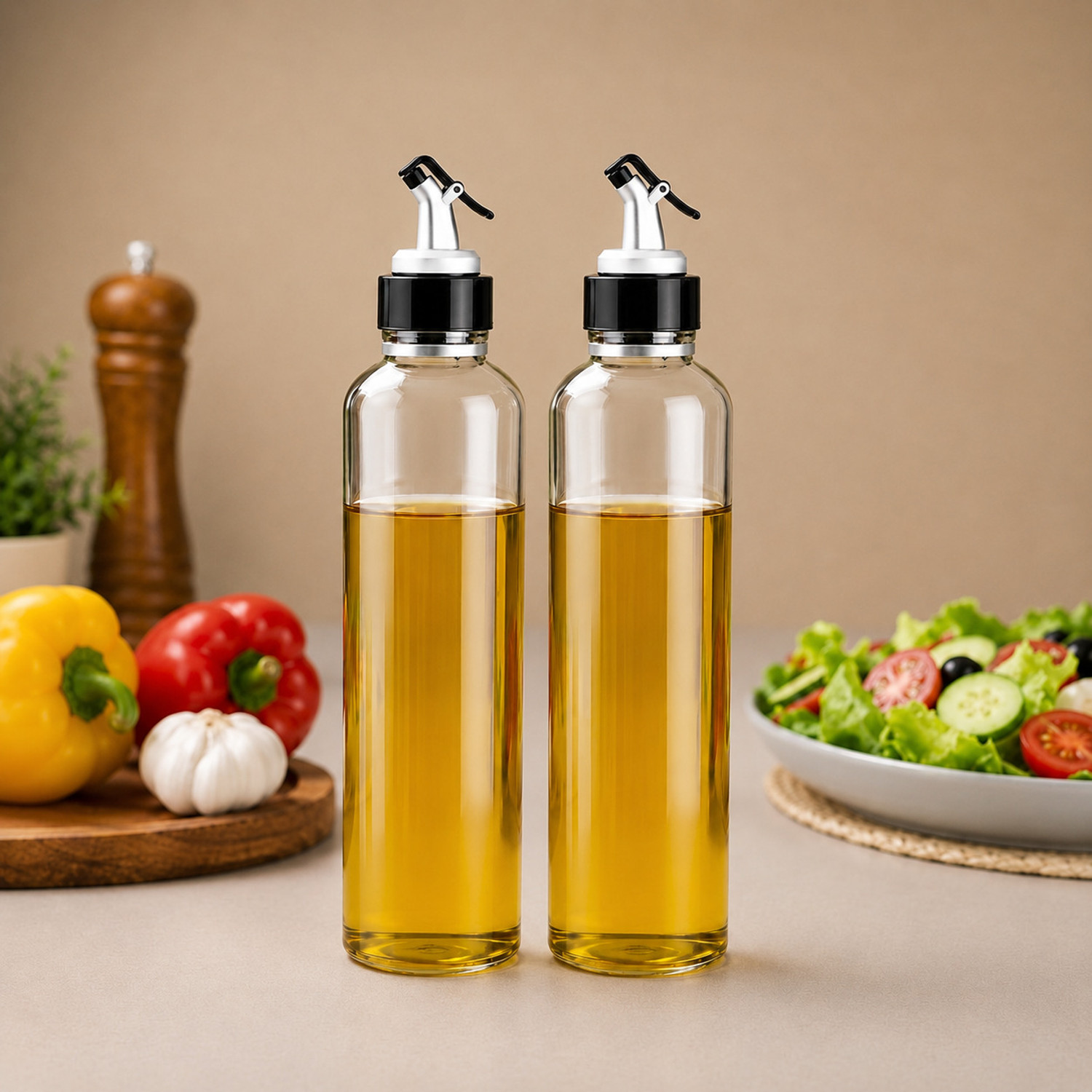 Image of Kitchstar 1000 ml Cooking Oil Dispenser (Pack of 1)