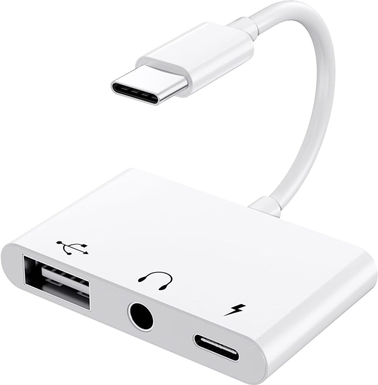 Verilux USB C to 3.5mm Audio Adapter 60W PD Charging - Image 3