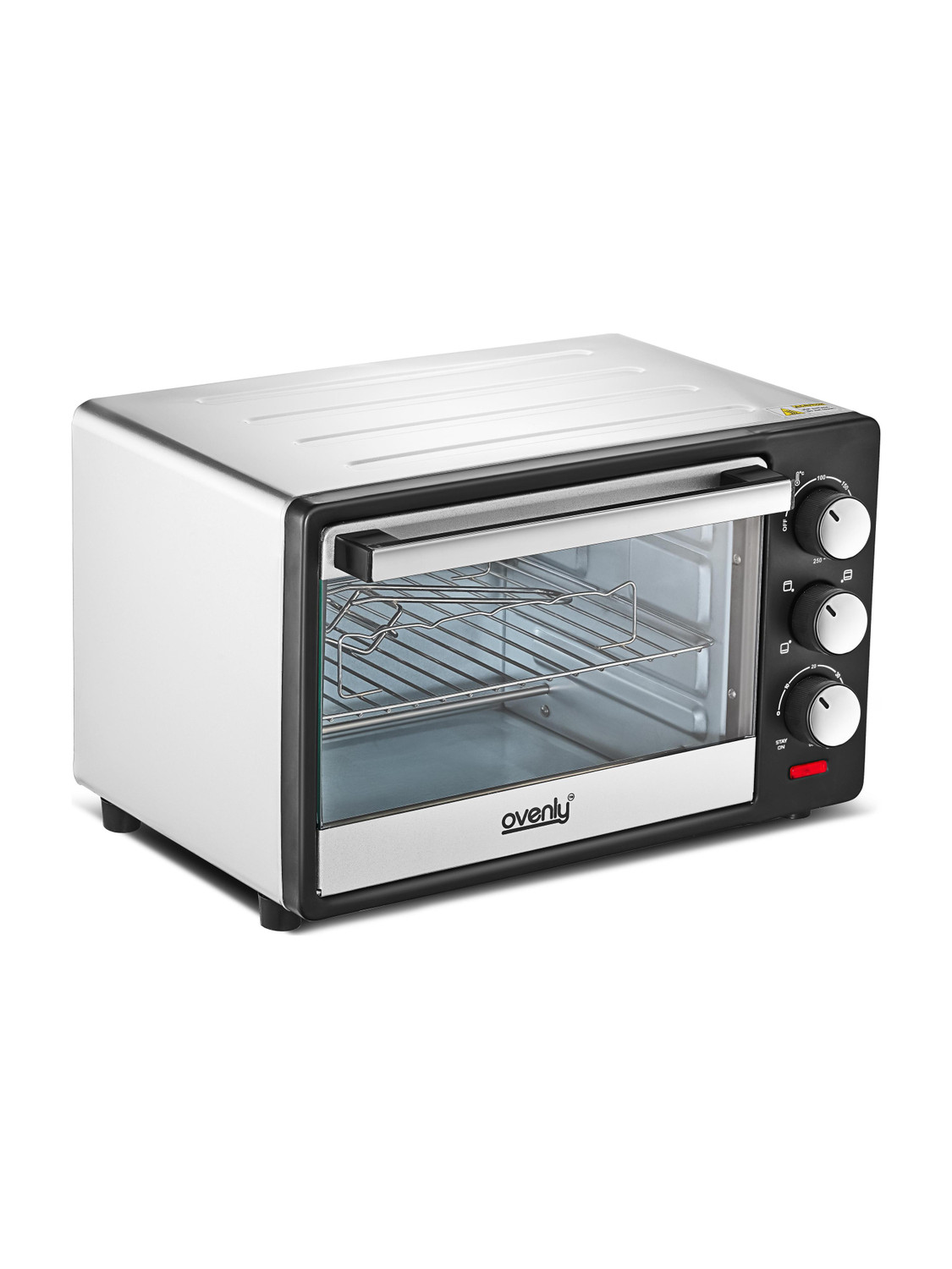 OVENLY 18-Litre Oven Toaster Grill OTG OVB05 Oven Toaster Grill (OTG)_T5, Silver
