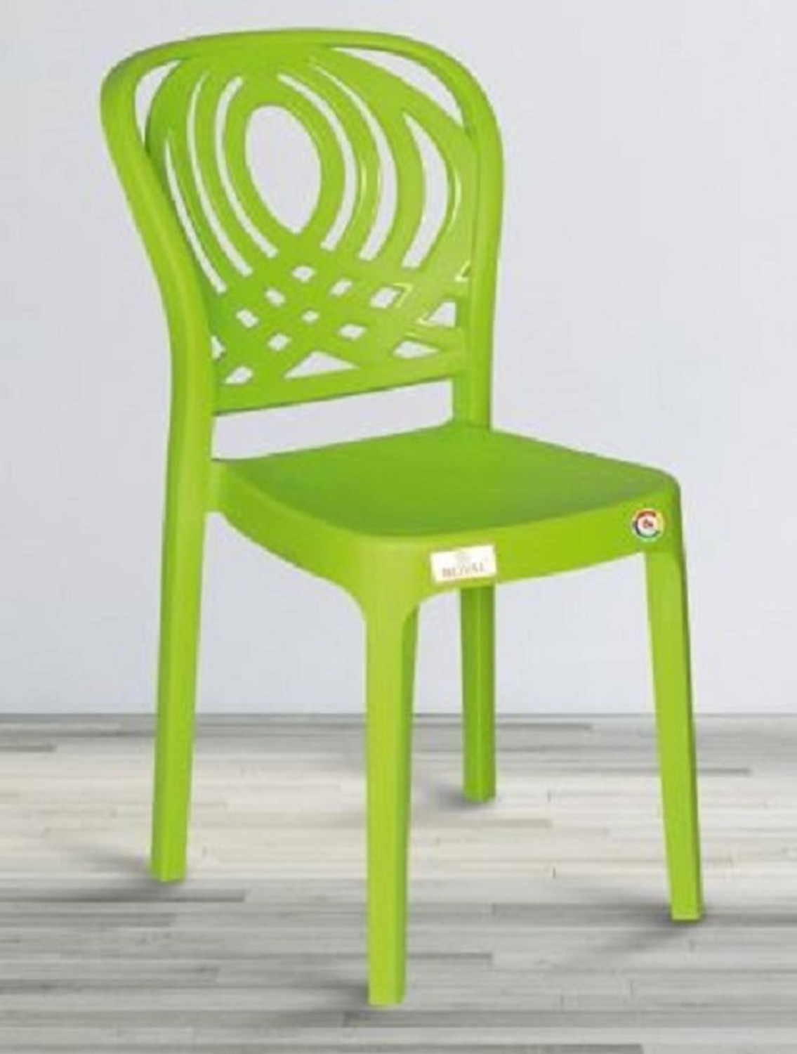 Image of ROYAL POLY PLAST Plastic Cafeteria Chair (YES, Set of 4, DIY(Do-It-Yourself))