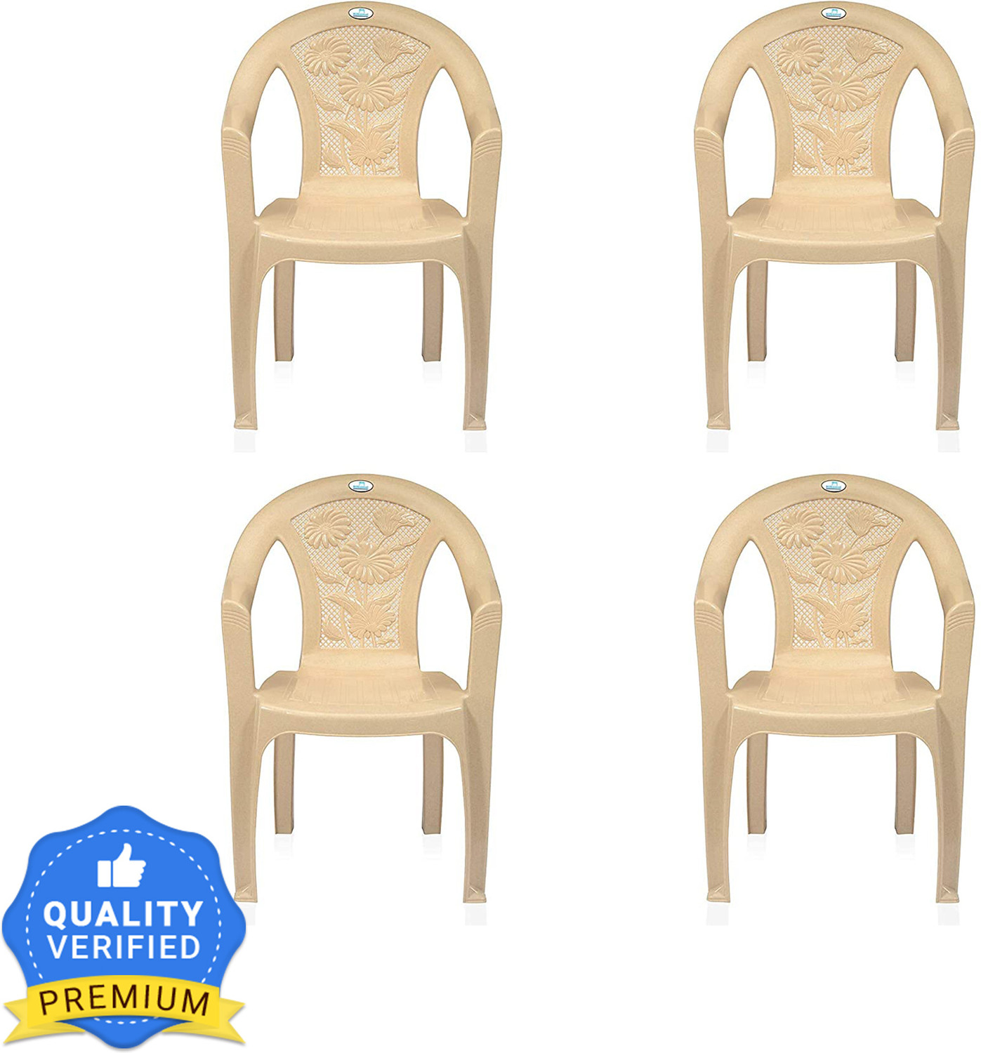 Nilkamal Mid Back Chair with Arm CHR2060 - Image 1