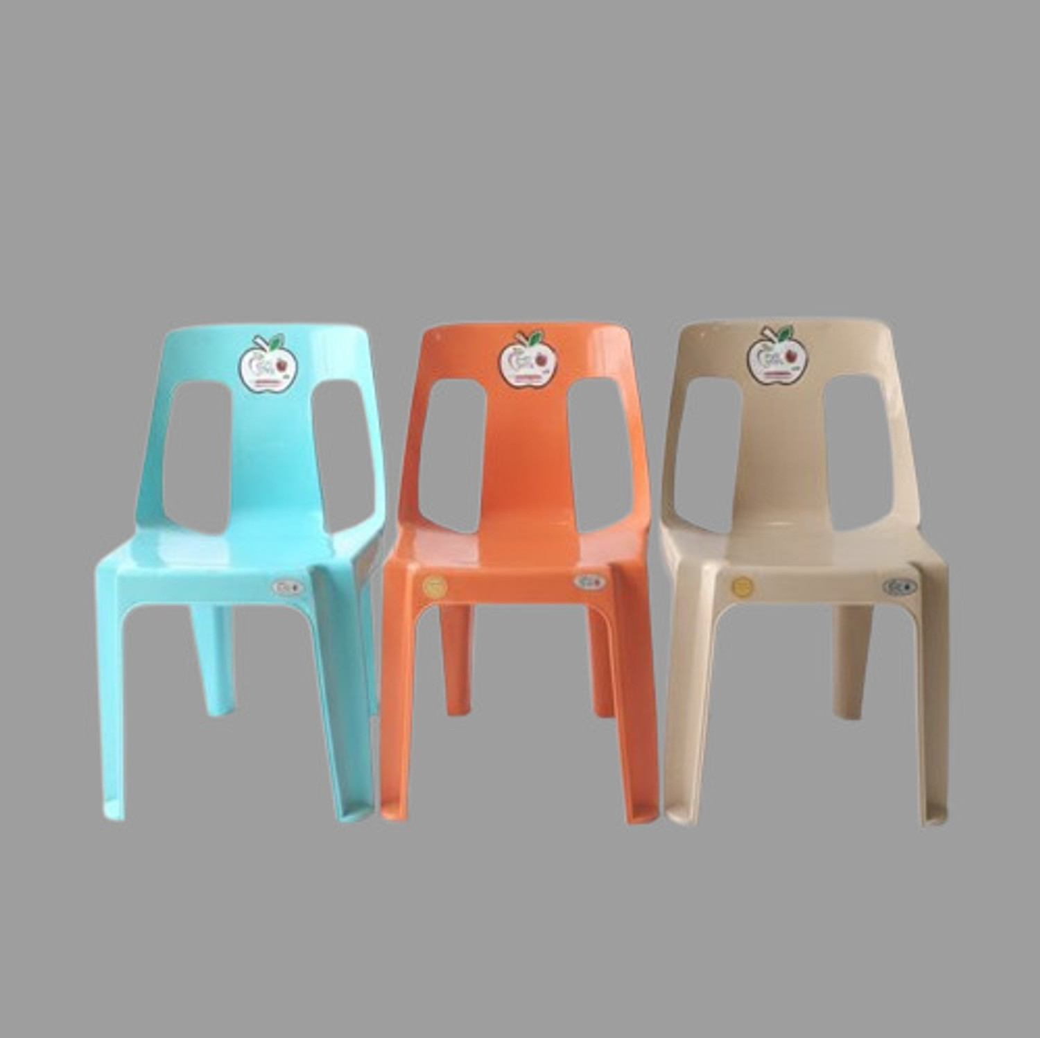 Image of ROYAL POLY PLAST Plastic Cafeteria Chair (YES, Set of 4, DIY(Do-It-Yourself))