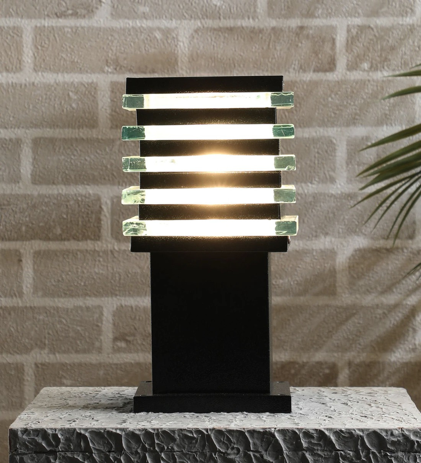 Image of DENICRAAS 00002 Gate Light Outdoor Lamp (Silver)
