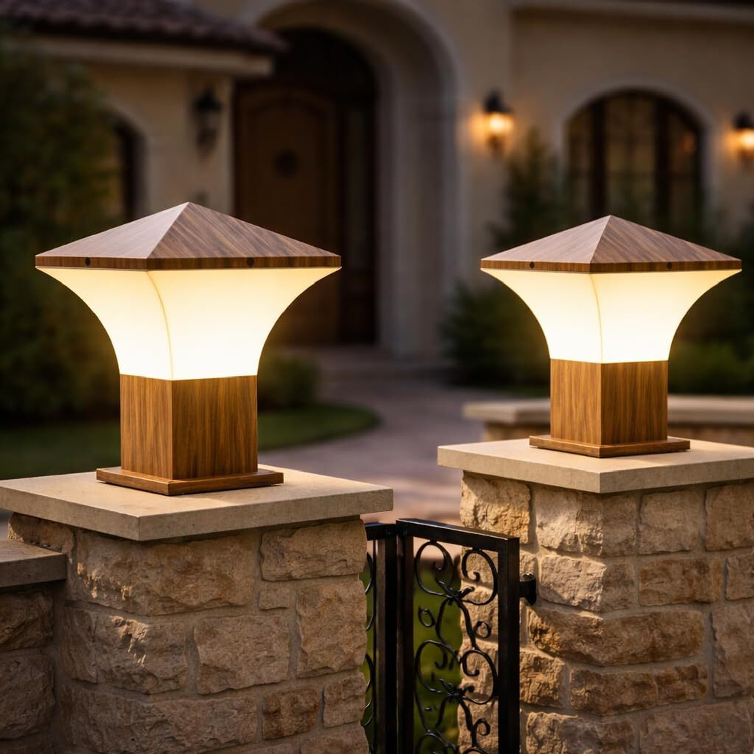Image of Hybrix LED Up /Down Wall Light, 10 Watt Optical COB LED, White Body, Shock Proof Premium Look, Warm White Light, IP67 Waterproof for Indoor /Outdoor Use (SINGLE) Post Light Outdoor Lamp (White)
