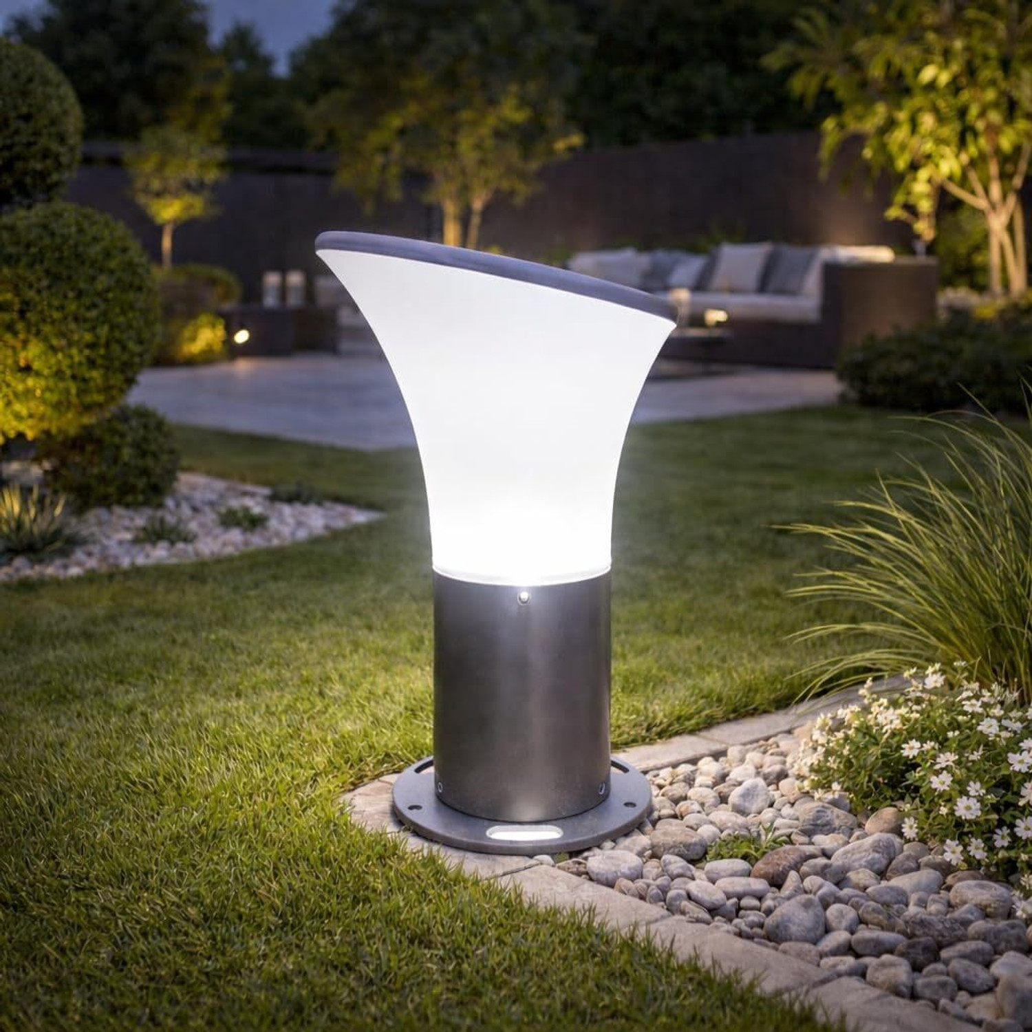 Image of Hybrix LED Up /Down Wall Light, 10 Watt Optical COB LED, White Body, Shock Proof Premium Look, Warm White Light, IP67 Waterproof for Indoor /Outdoor Use (SINGLE) Post Light Outdoor Lamp (White)