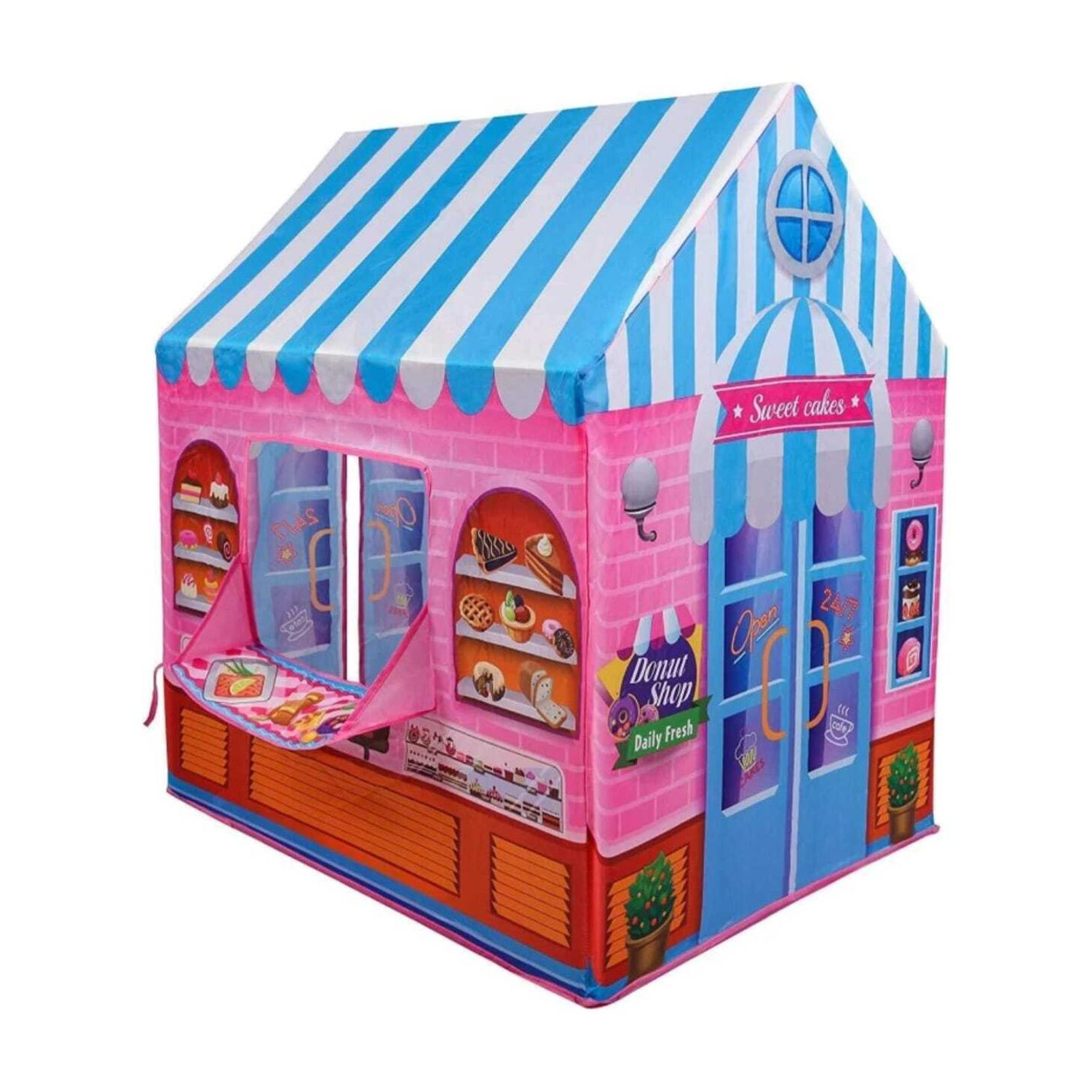 Image of Gurukrupa International Jumbo Size Extremely Light Weight Kids Play Tent House for 3-13 Year Old Girls and Boys (Multicolor)