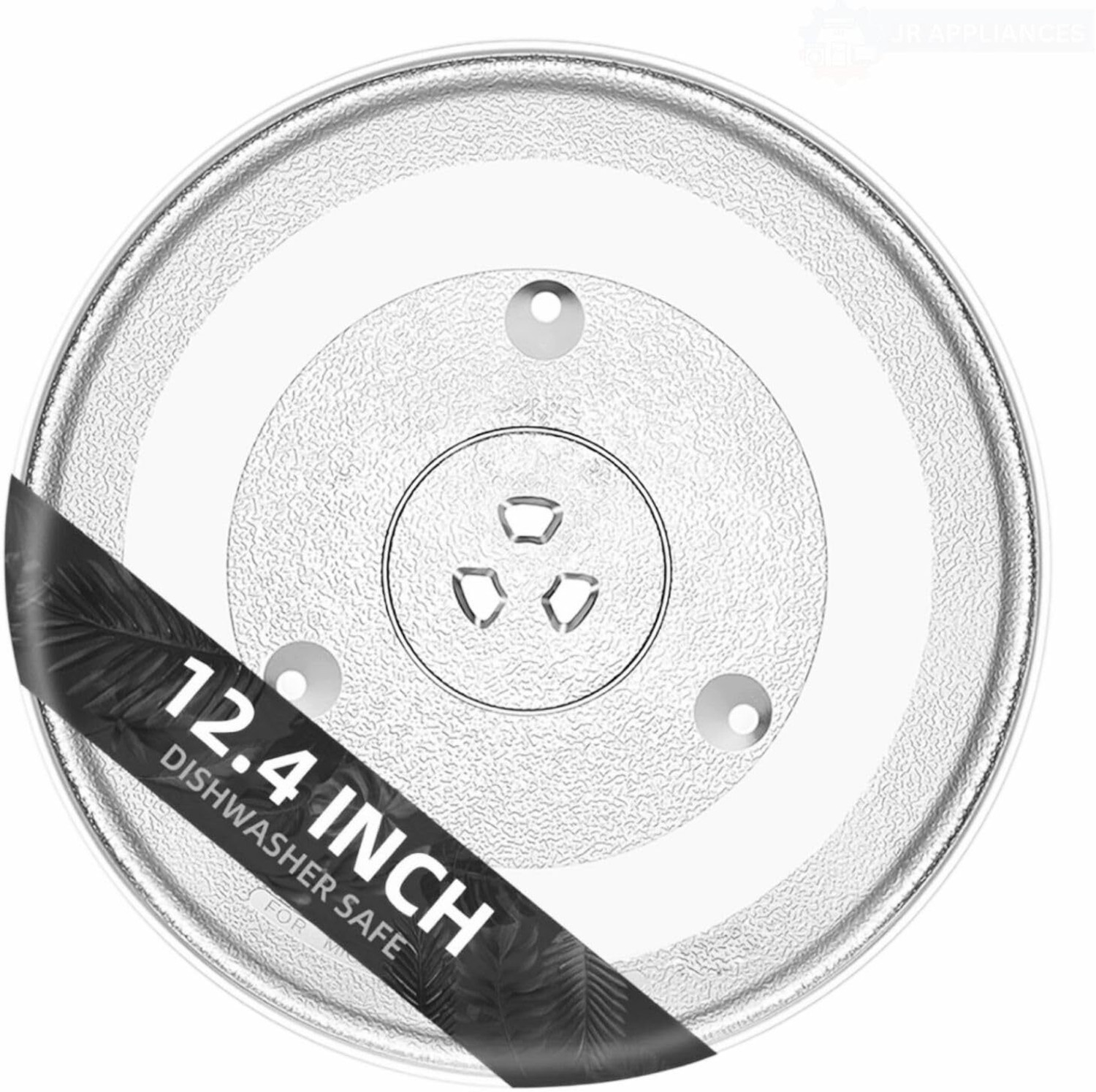 Image of Sai Service Center Microwave Oven Turntable Glass Plate (12.4 inch / 315 mm) - Midea 25L, 30L) Fiber Glass Microwave Turntable Plate