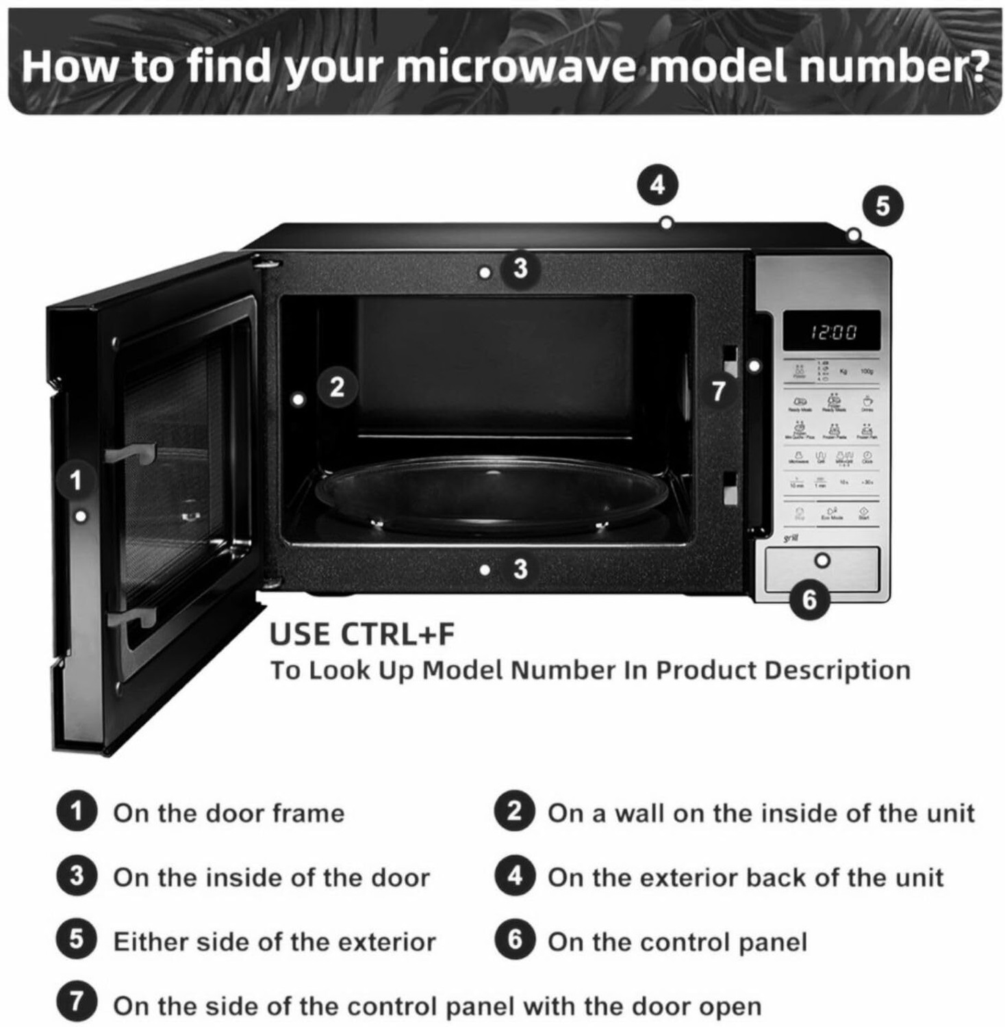 Image of Sai Service Center Microwave Oven Turntable Glass Plate (12.4 inch / 315 mm) - Midea 25L, 30L) Fiber Glass Microwave Turntable Plate