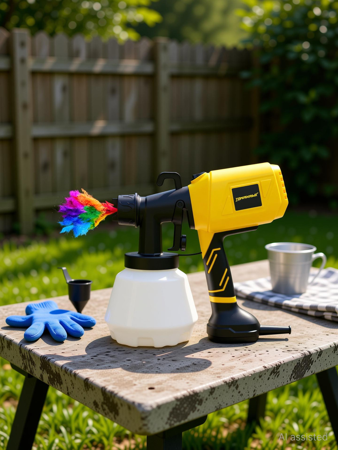 Image of Ingco Automated Linear Sprayer CSGLI2004 Automated Linear Sprayer (Yellow)