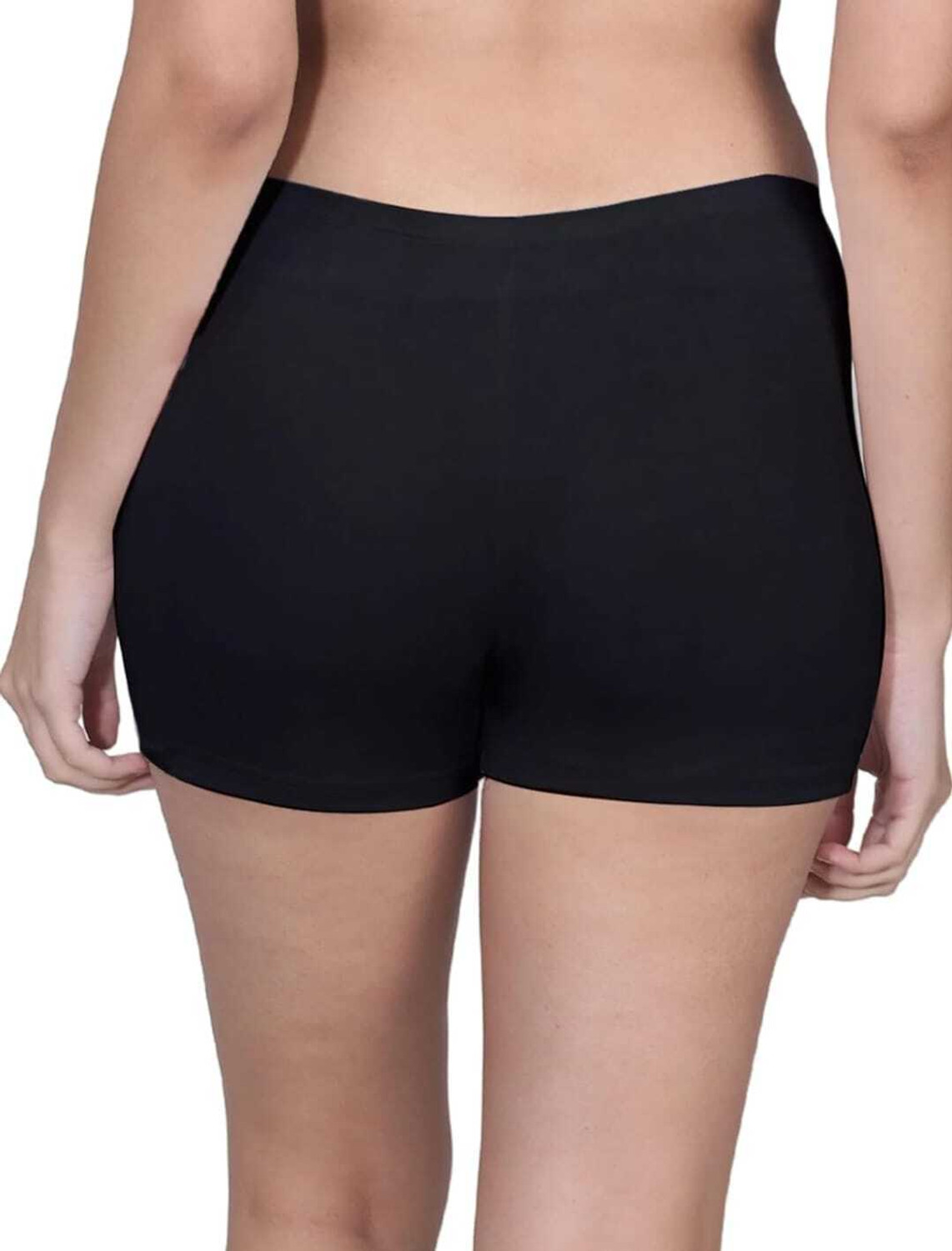 Image of mpdenterprises Pack of 4 Women Boy Short Multicolor Panty