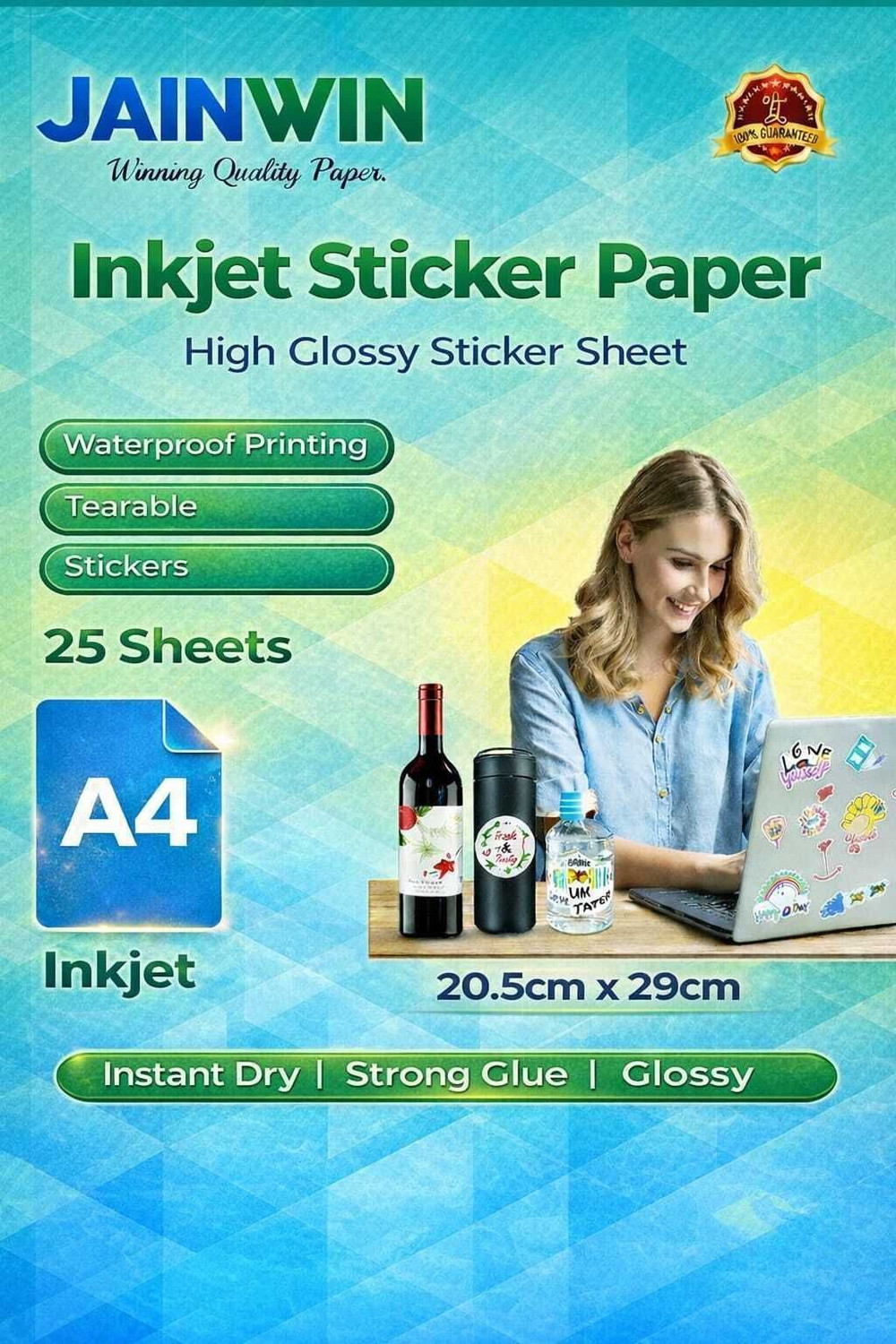 Image of JK Copier A4 Xerox paper-A4 Printer Paper [red] UNRULE A4 75 gsm Copy Paper (Set of 1, White)