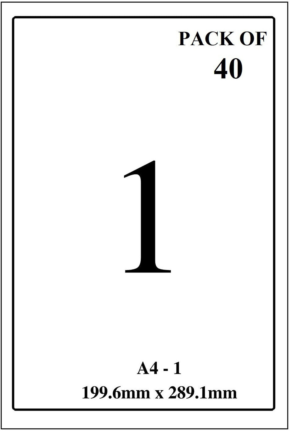 Image of IK COPY TrutOne Unruled A4 70 gsm Printer Paper (Set of 5, White)