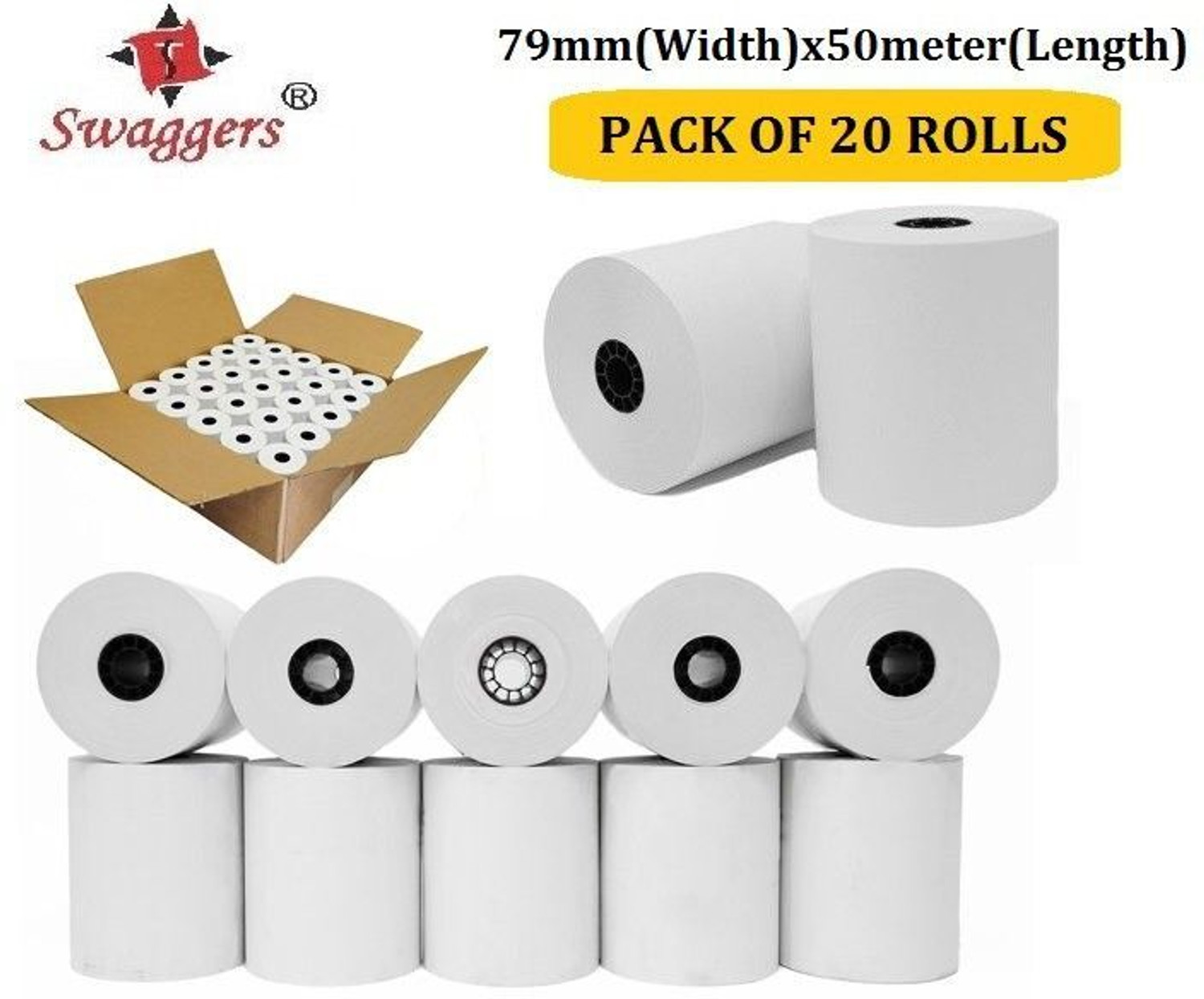 Image of Double A Unruled A3 70 gsm A3 Paper (Set of 5, White)