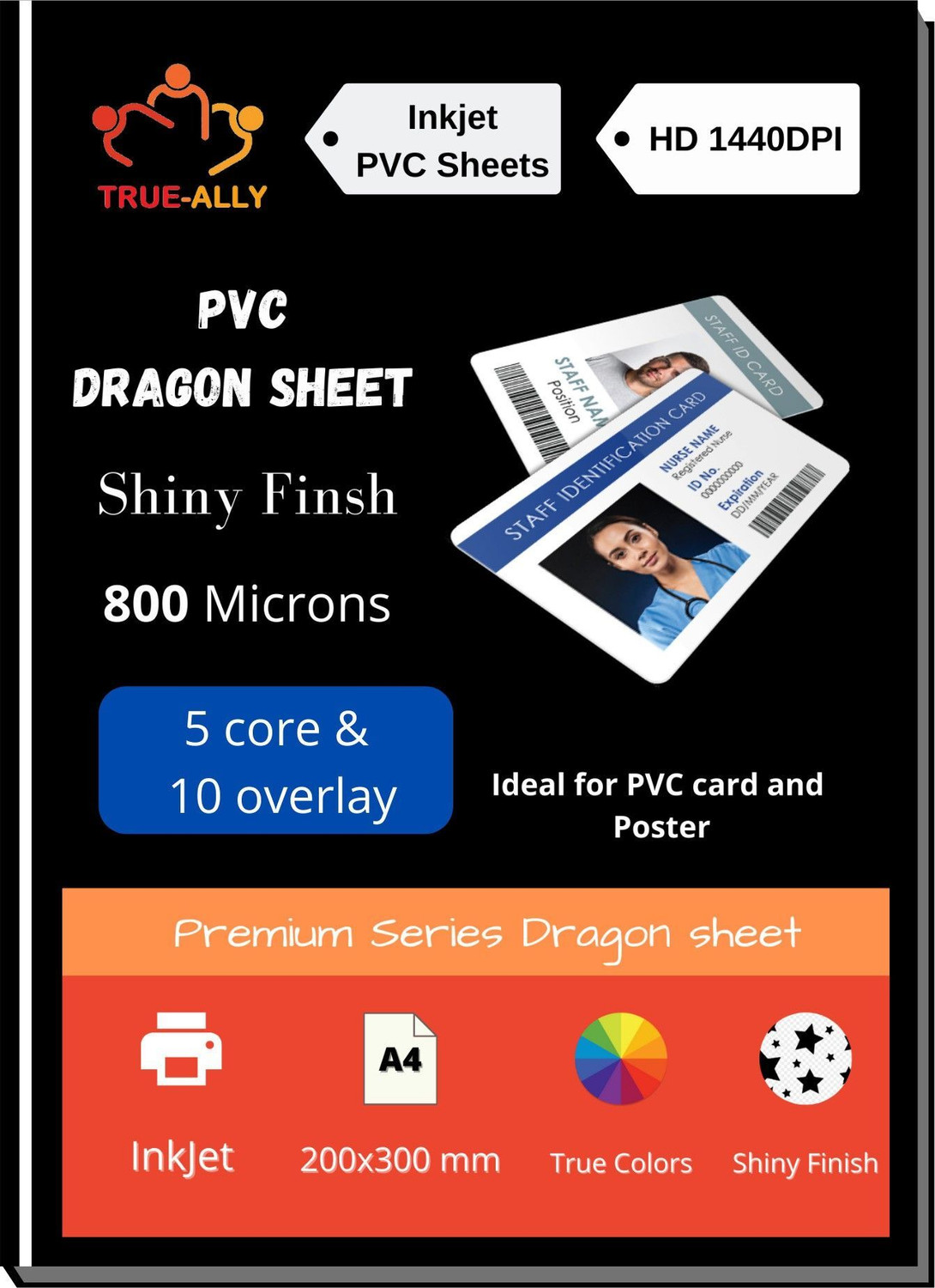 Image of Double A Unruled A3 70 gsm A3 Paper (Set of 5, White)