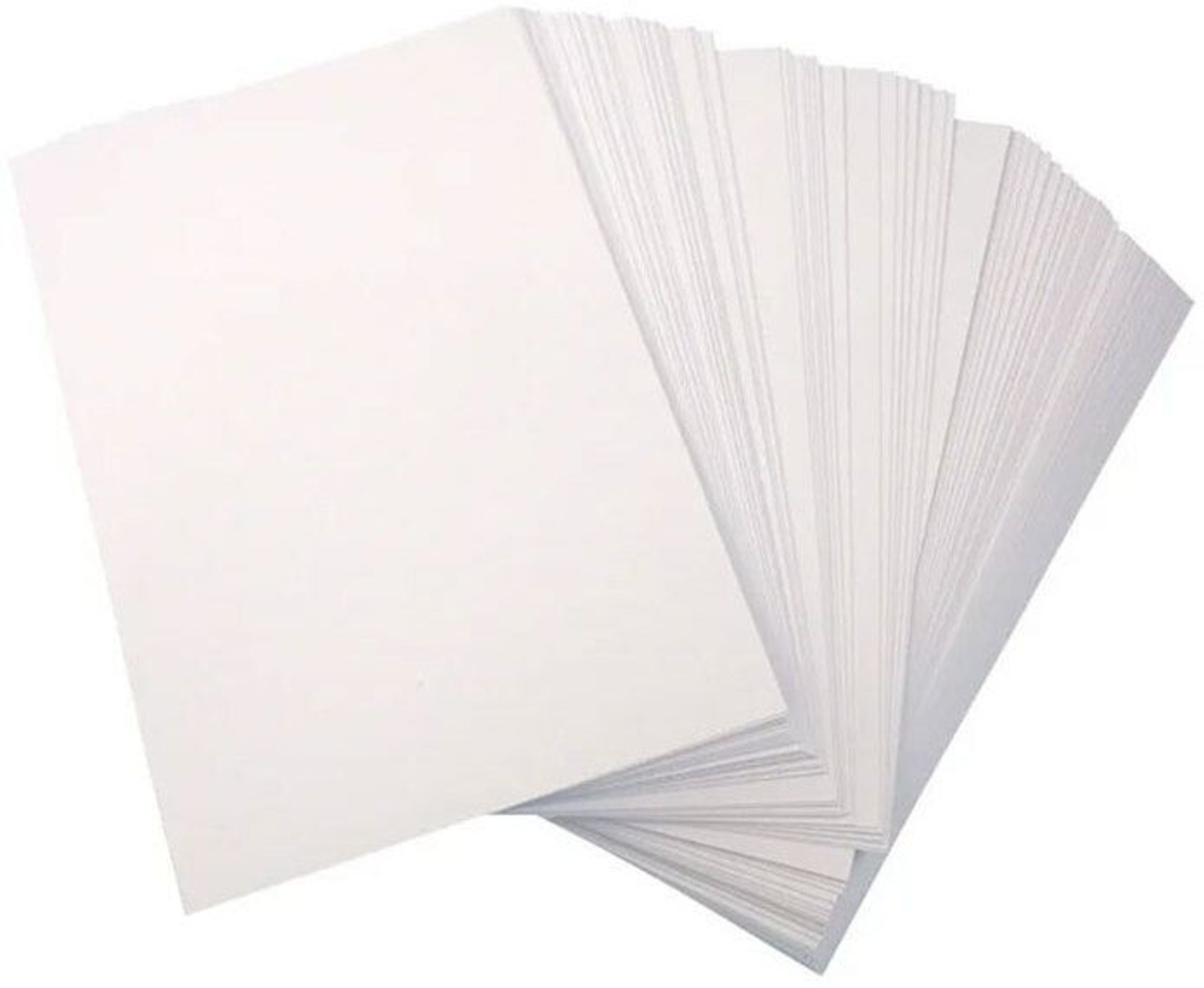Image of Dizishop NTR PVC Sheets Both side Printable 4X6 Inches 170 gsm Inkjet Paper (Set of 100, White)