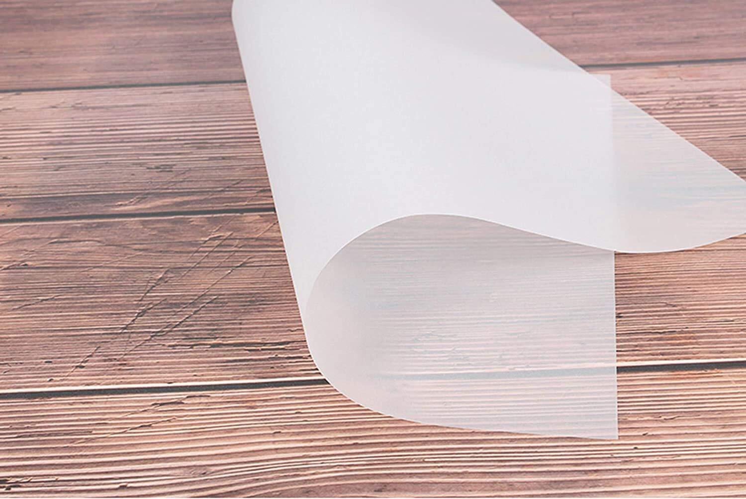 Image of ARETOR Tracing Paper For Aari Work, Size A4 30X21 cm, Pack of 50 Sheets, Plain A4 58 gsm Transparent Paper (Set of 50, White)