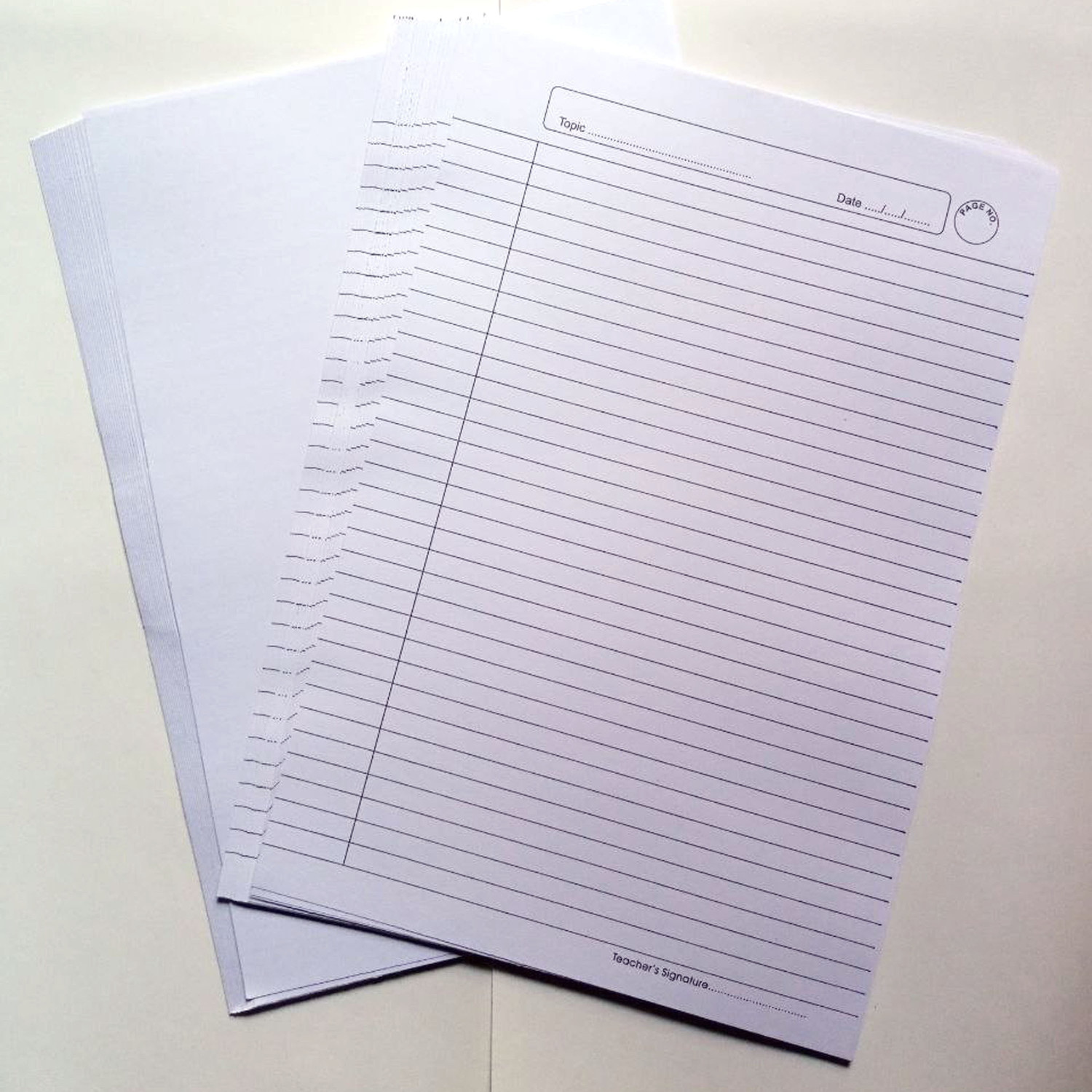 Image of Double A Unruled A3 70 gsm A3 Paper (Set of 5, White)