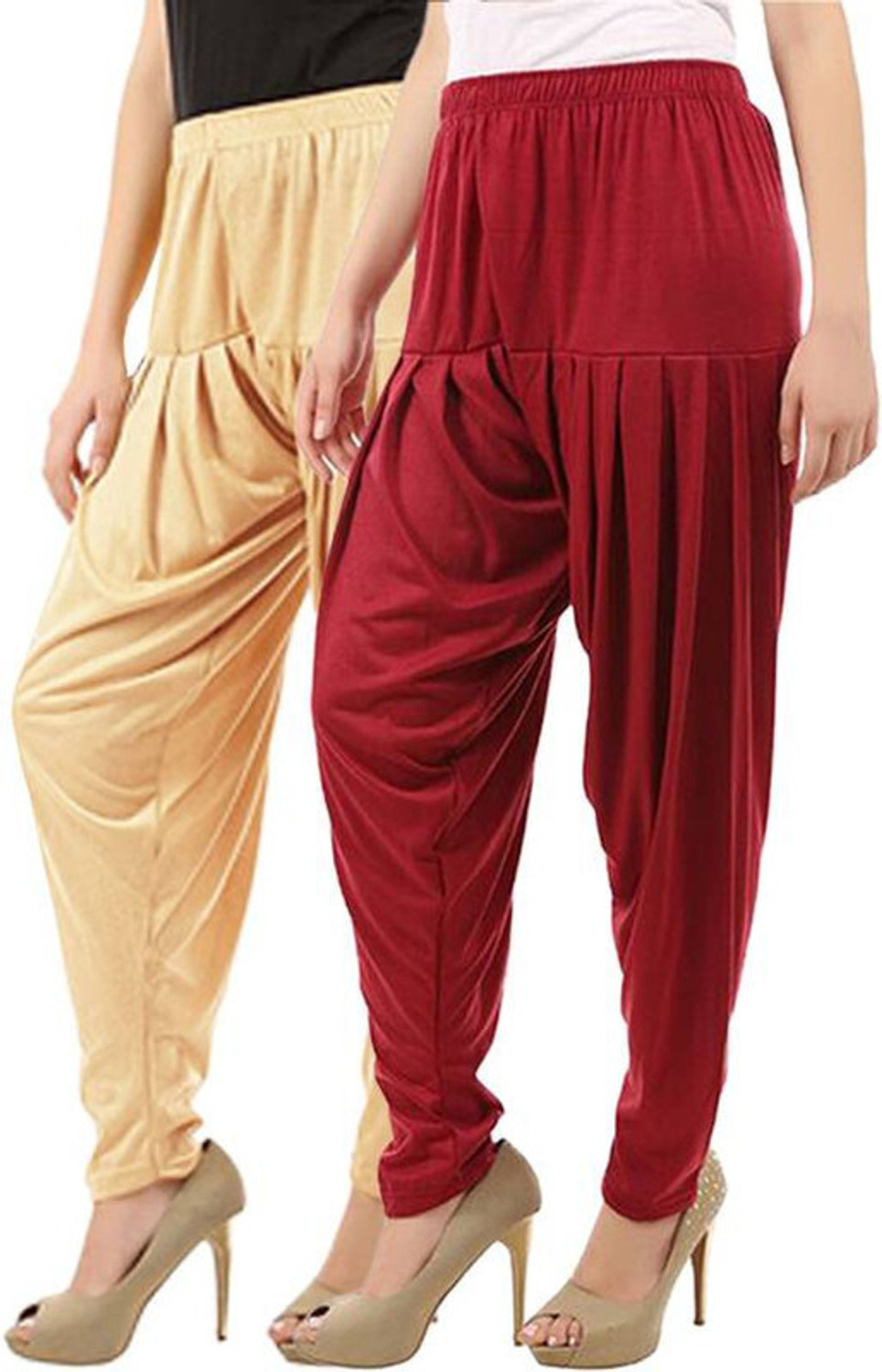 Image of Buy That Trendz Cotton Solid Patiala