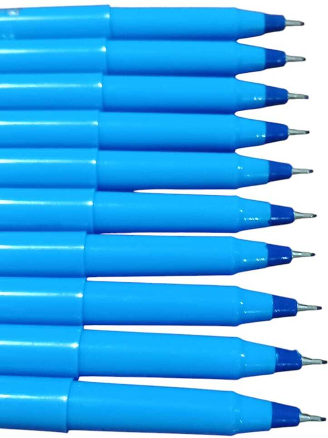 Image of LUXOR Graphic 05 Plus Fineliner Pen - Premium Writing PACK OF 12 Ball Pen (Pack of 10, Ink Color - Blue)