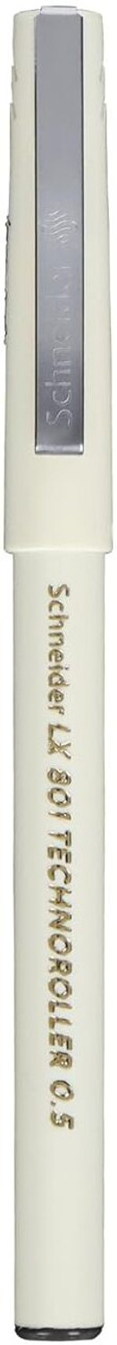 Image of LUXOR Schneider LX Technoroller-801| 0.5 mm tip| German Technology| 100% Liquid Ink Roller Ball Pen (Pack of 3, Ink Color - Blue+Black+Red)