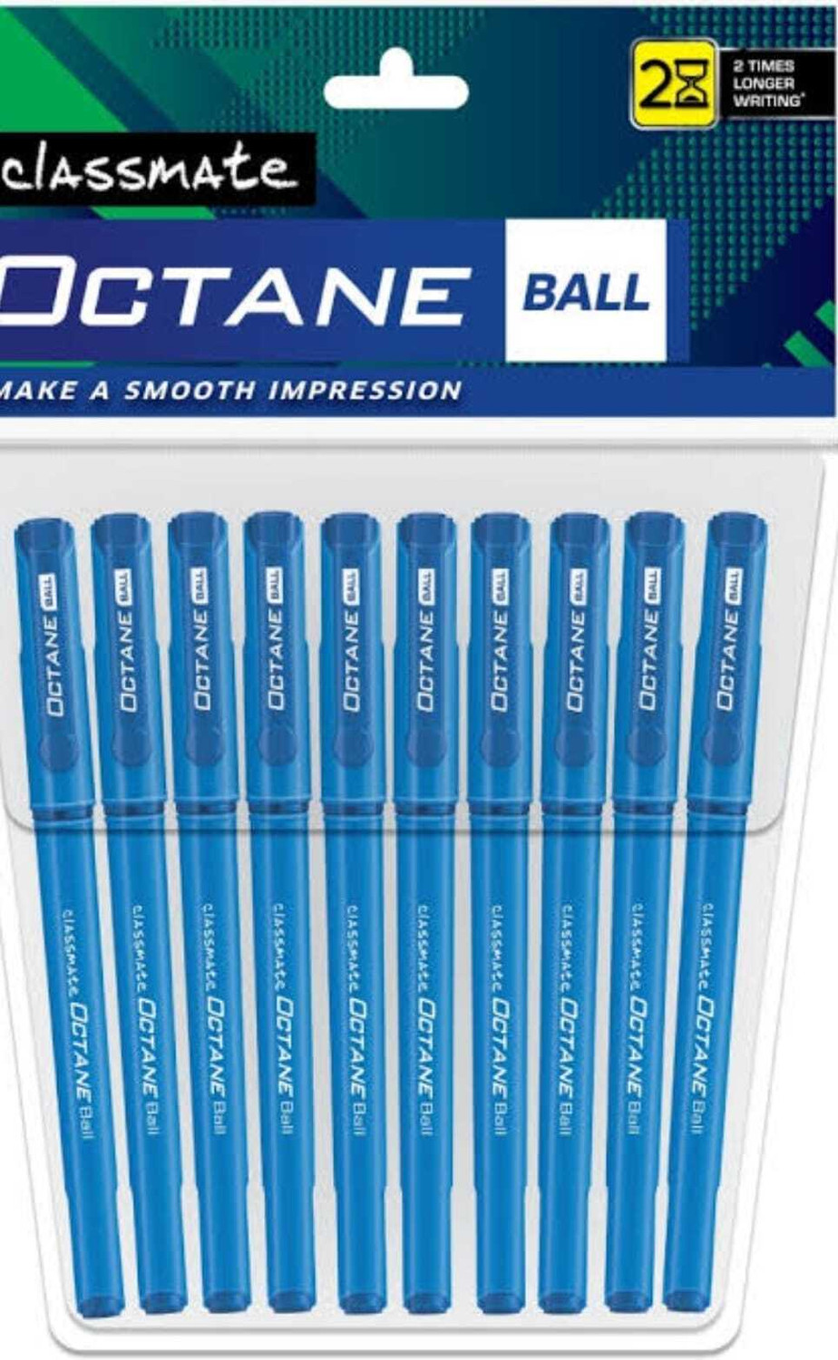 Image of LUXOR Graphic 05 Plus Fineliner Pen - Premium Writing PACK OF 12 Ball Pen (Pack of 10, Ink Color - Blue)