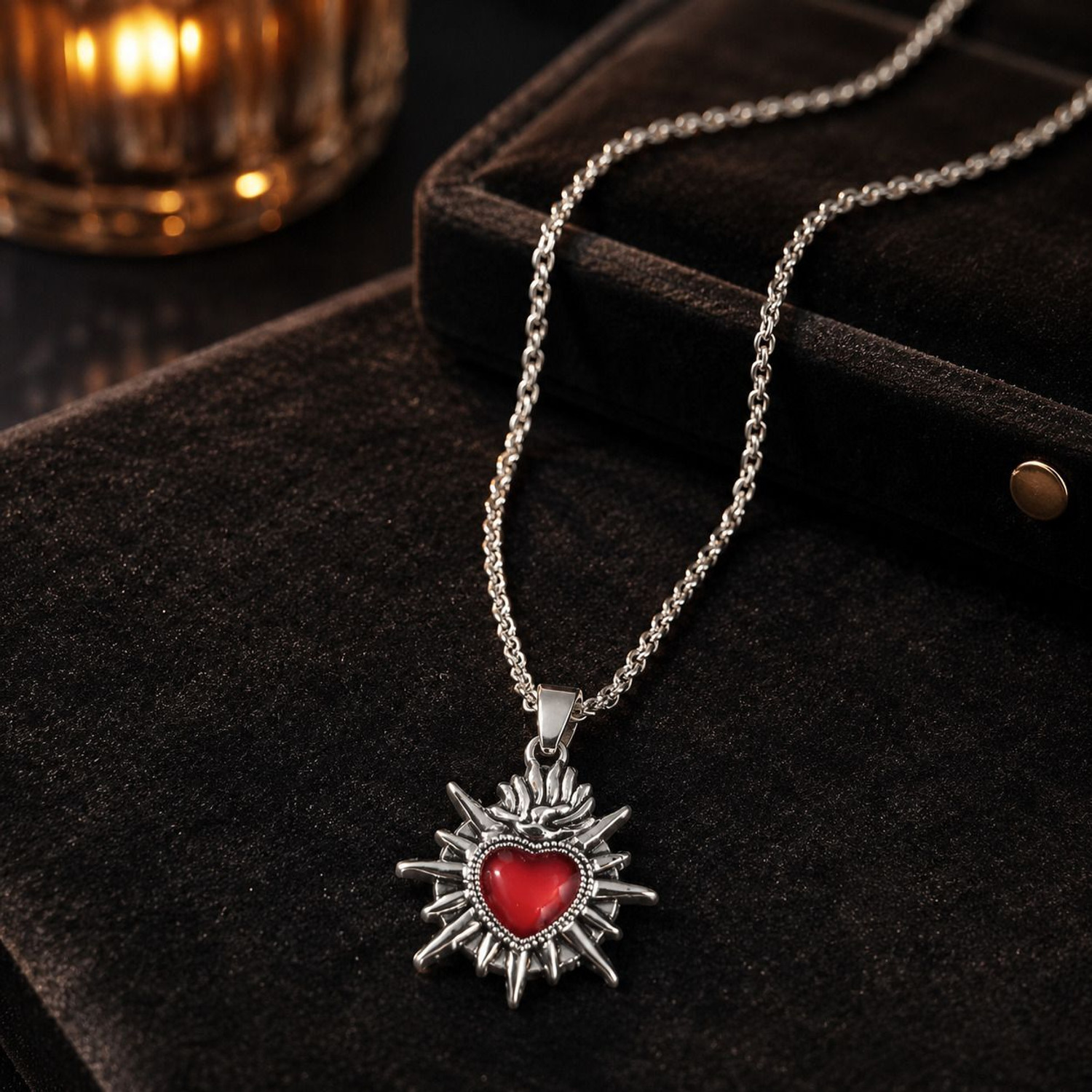 Image of Bhola Silver Bell dholna Silver Silver Pendant