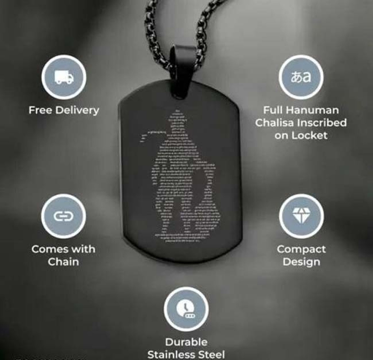 Image of Bhola Silver Bell dholna Silver Silver Pendant