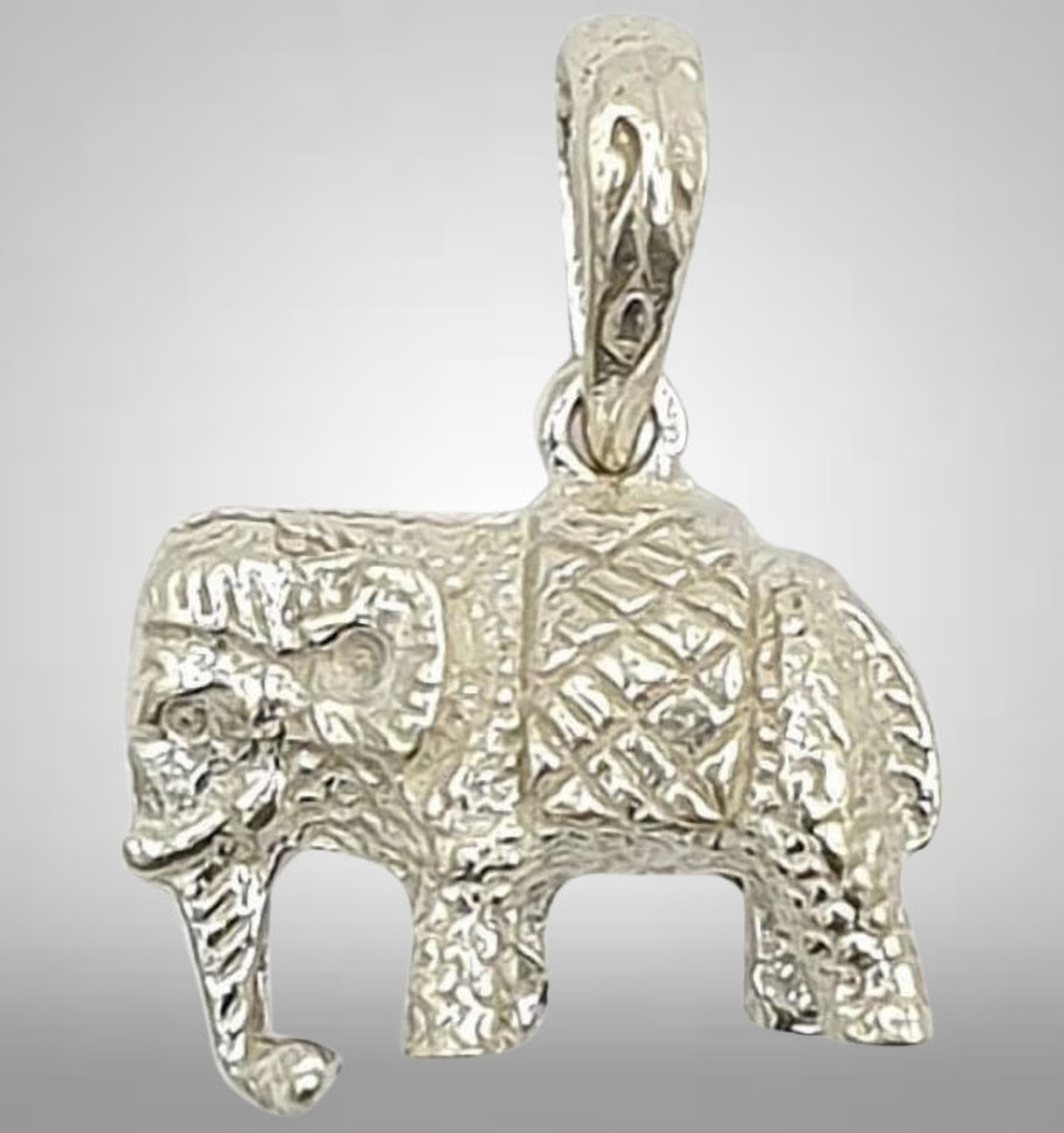 Image of Bhola Silver Bell dholna Silver Silver Pendant