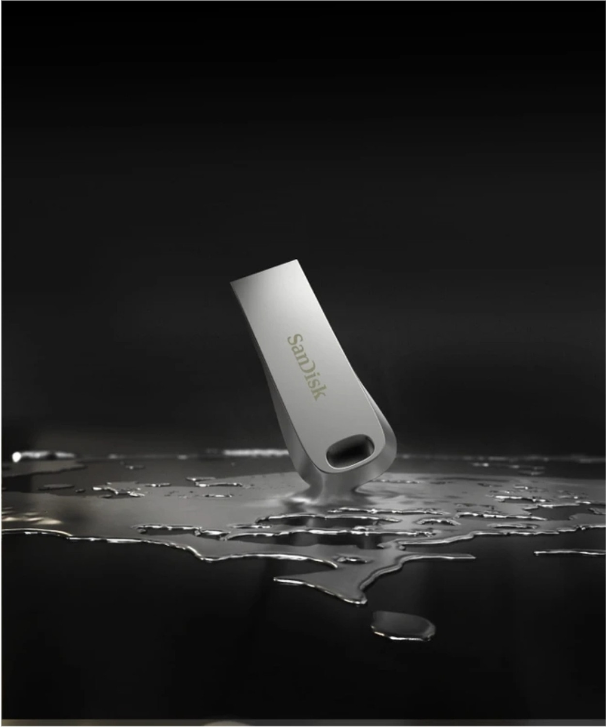 Image of SanDisk SDCZ74-256-135 256 GB Pen Drive Compatible with Laptop, Television, Desktop Computer USB 3.1 Metal Case (Silver)