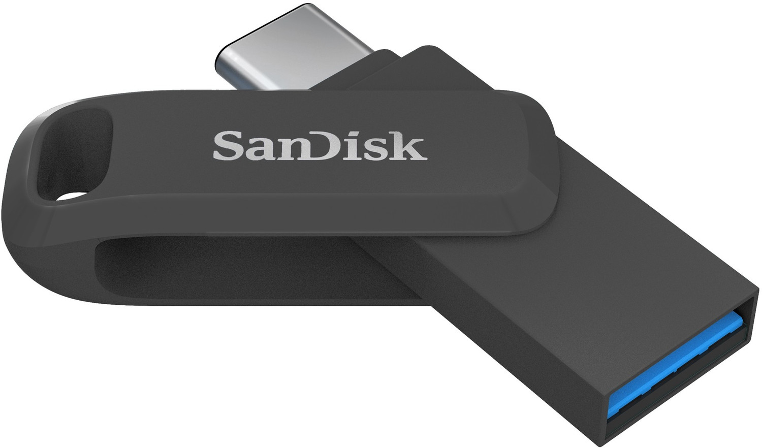 Image of SanDisk 256-gb-otg-drive-compatible 256 GB OTG Drive Compatible with Mobile, Desktop Computer, Laptop, Tablet USB 3.2 Metal Case (Silver, Type A to Type C)