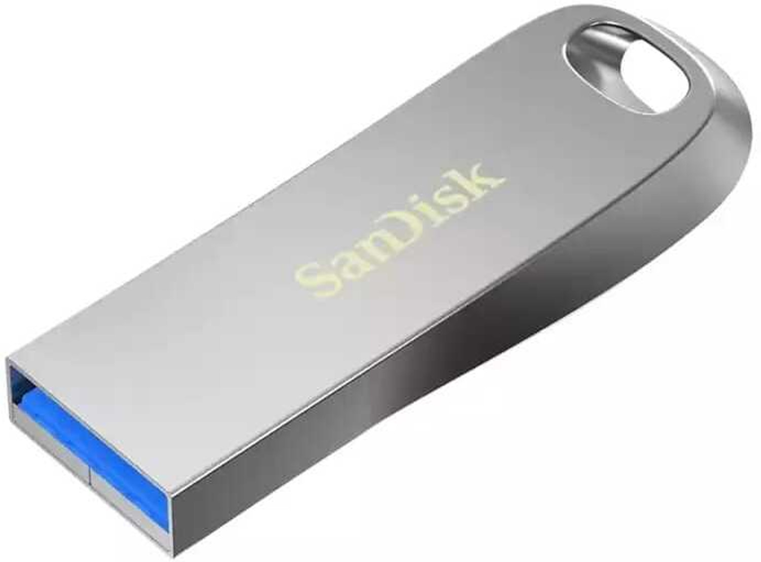 Image of SanDisk USB 3.1 Flash Drive 64 GB Pen Drive Compatible with Laptop, Desktop Computer USB 3.1 Metal Case (Silver)