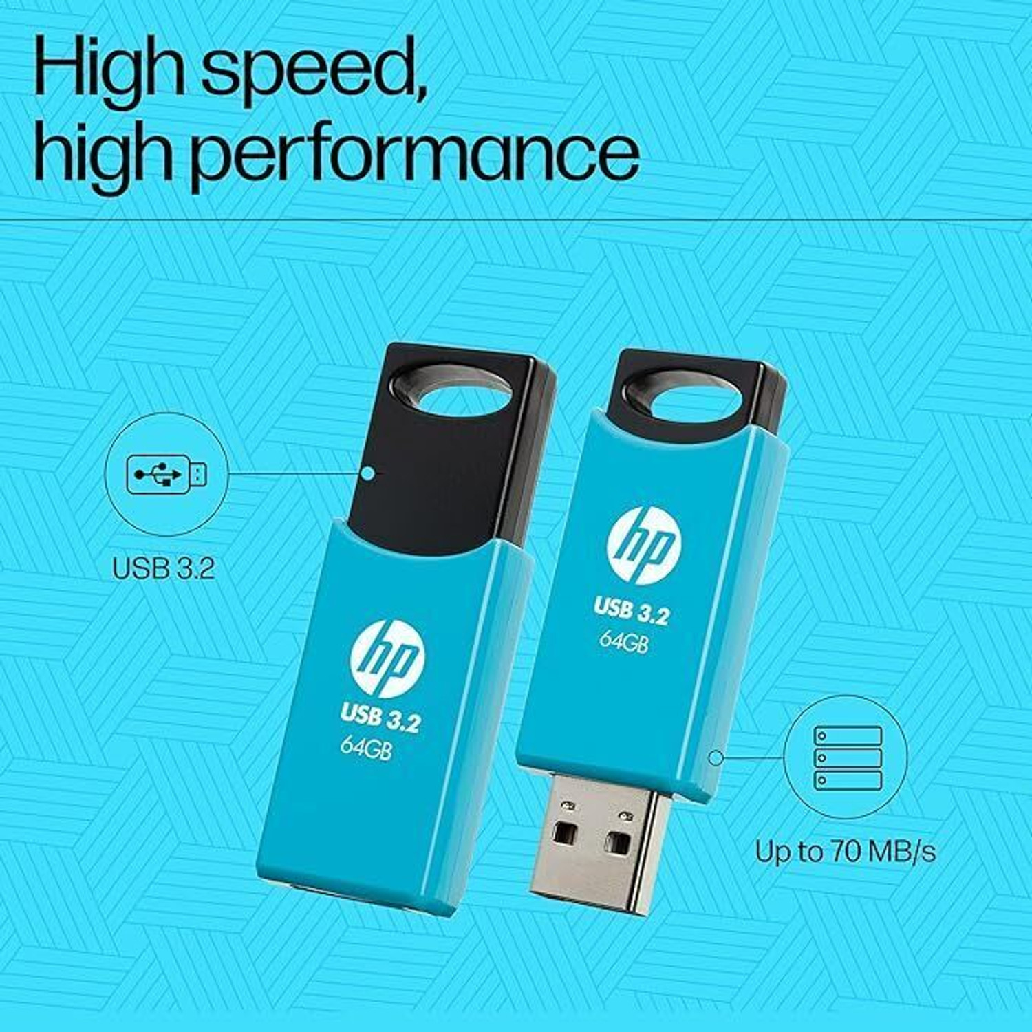 Image of SanDisk USB 3.1 Flash Drive 64 GB Pen Drive Compatible with Laptop, Desktop Computer USB 3.1 Metal Case (Silver)