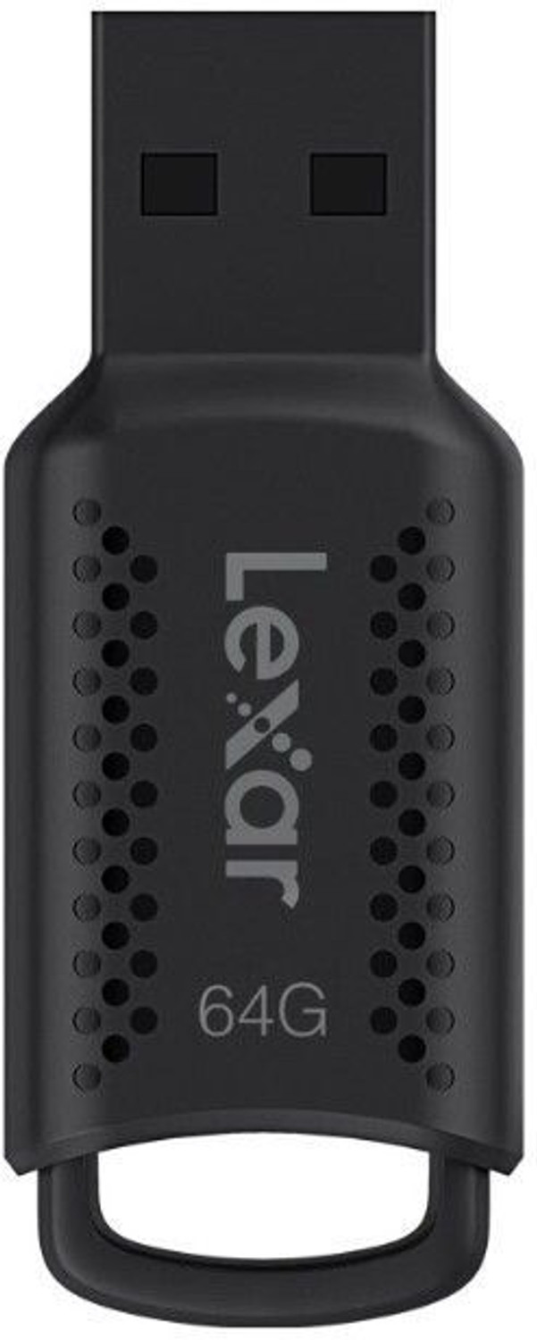 Image of Lexar V400 128 GB Pen Drive Compatible with Laptop USB 3.2 Metal Case (Black)