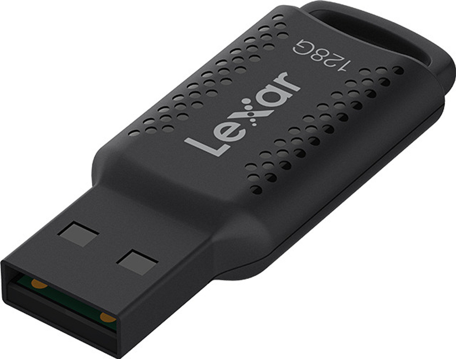 Image of Lexar V400 128 GB Pen Drive Compatible with Laptop USB 3.2 Metal Case (Black)