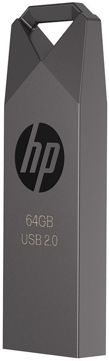 Image of HP x220w 64 GB Pen Drive Compatible with Laptop USB 2.0 Metal Case (Silver)