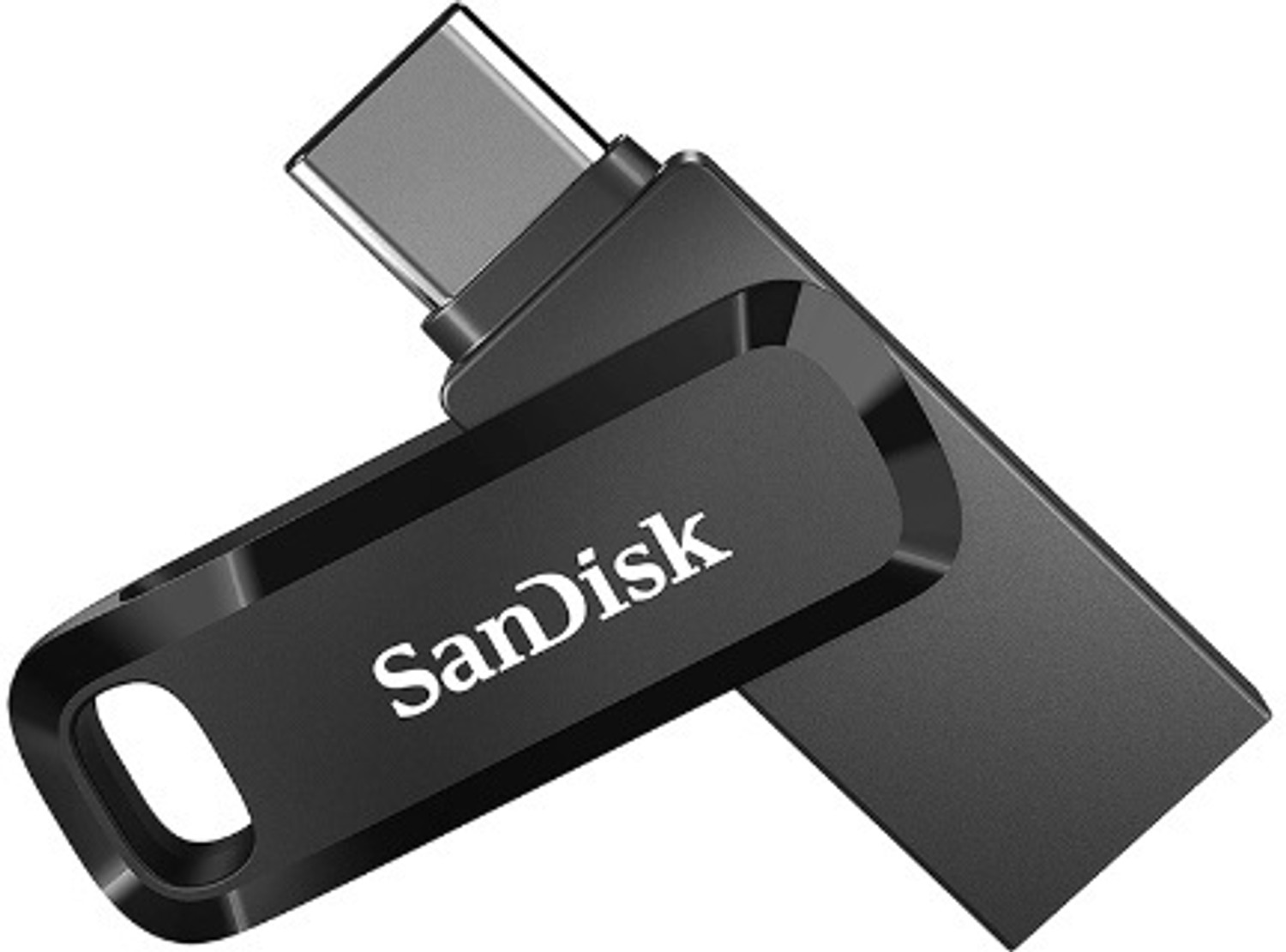 Image of SanDisk Ultra Dual Drive Go 256GB USB Type C Pendrive for Mobile 256 GB OTG Drive Compatible with Audio Player, Desktop Computer, Gaming Console, Laptop, Mobile, Netbook, Tablet, Television USB 3.1 Plastic Case (Black, Type A to Type C)