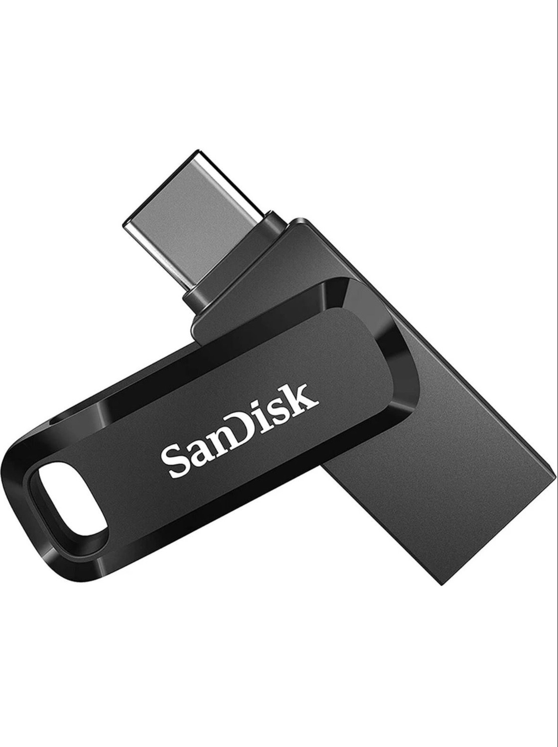 Image of SanDisk Ultra Dual Drive 256 GB OTG Drive Compatible with Netbook, Mobile USB 2.0 Plastic Case (Black, Type C)
