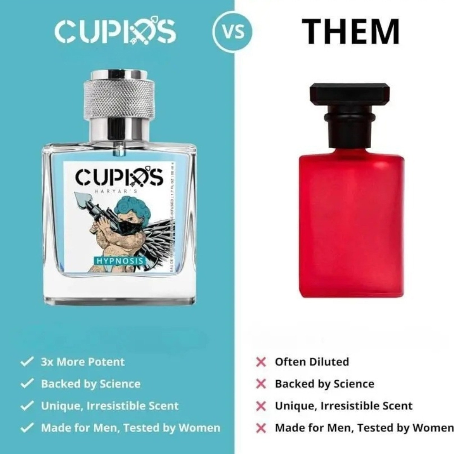Image of ACTIWOW Cupids Hypnosis Perfume Pure Fragrance for Men & Women Eau de Parfum 332 Eau de Parfum - 50 ml (For Men & Women)