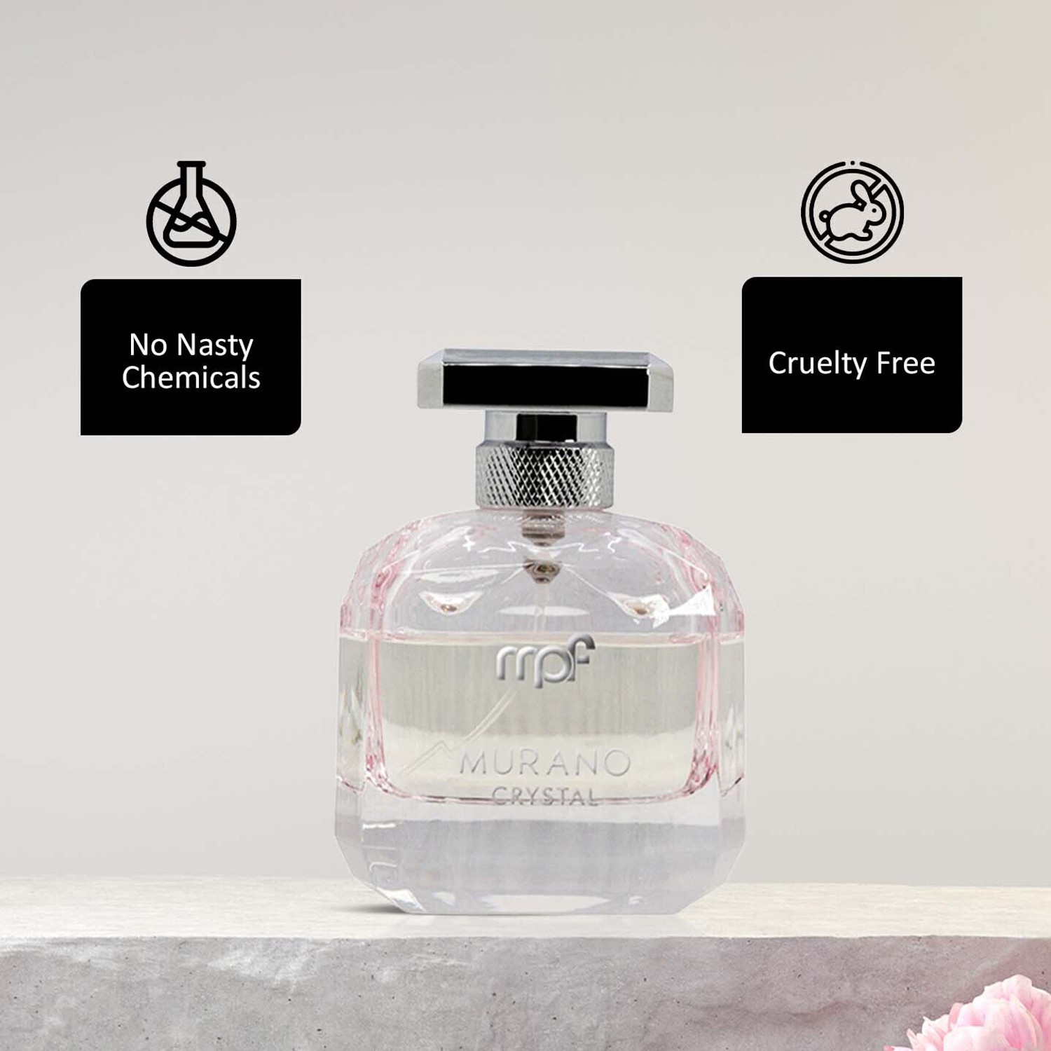 Image of MPF Murano Crystal Women EDP Perfume For Party Wear , Long Lasting 100ml Eau de Parfum - 100 ml (For Women)